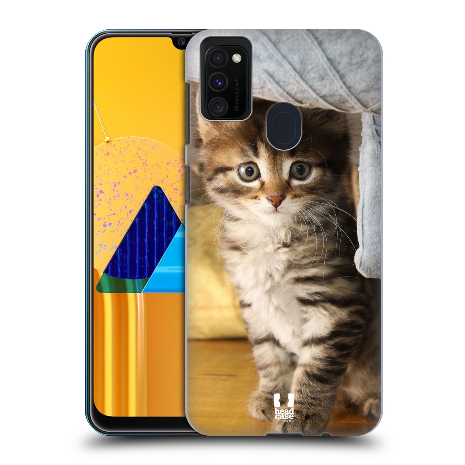 Zadní kryt na mobil Samsung Galaxy M21 vzor Kočičky koťata foto mourek