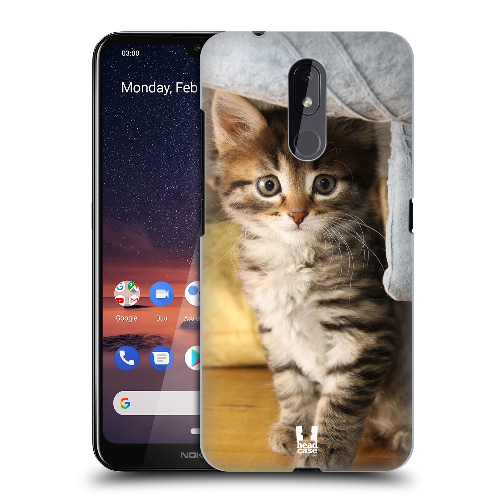 Pouzdro na mobil Nokia 3.2 - HEAD CASE - vzor Kočičky koťata foto mourek