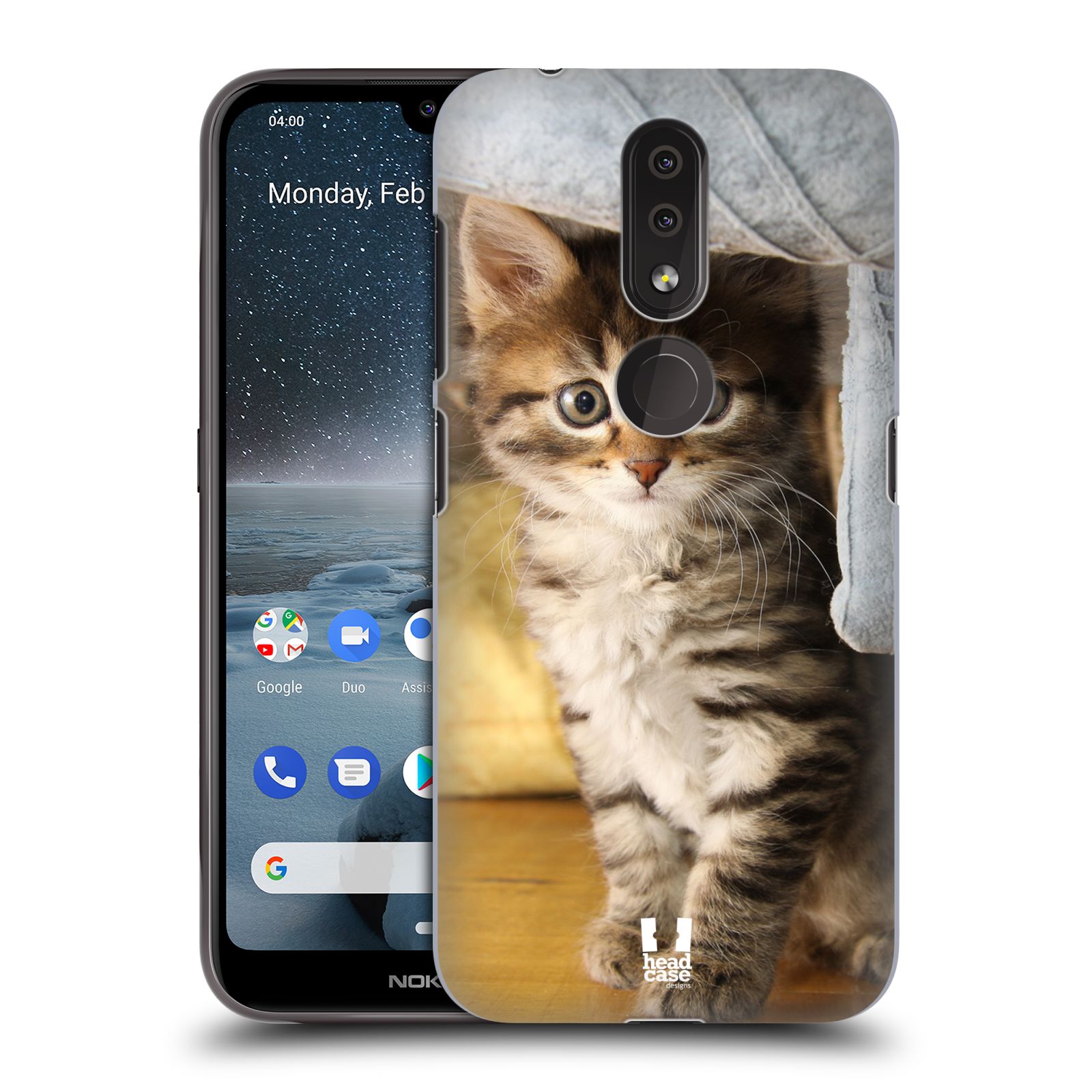 Pouzdro na mobil Nokia 4.2 - HEAD CASE - vzor Kočičky koťata foto mourek
