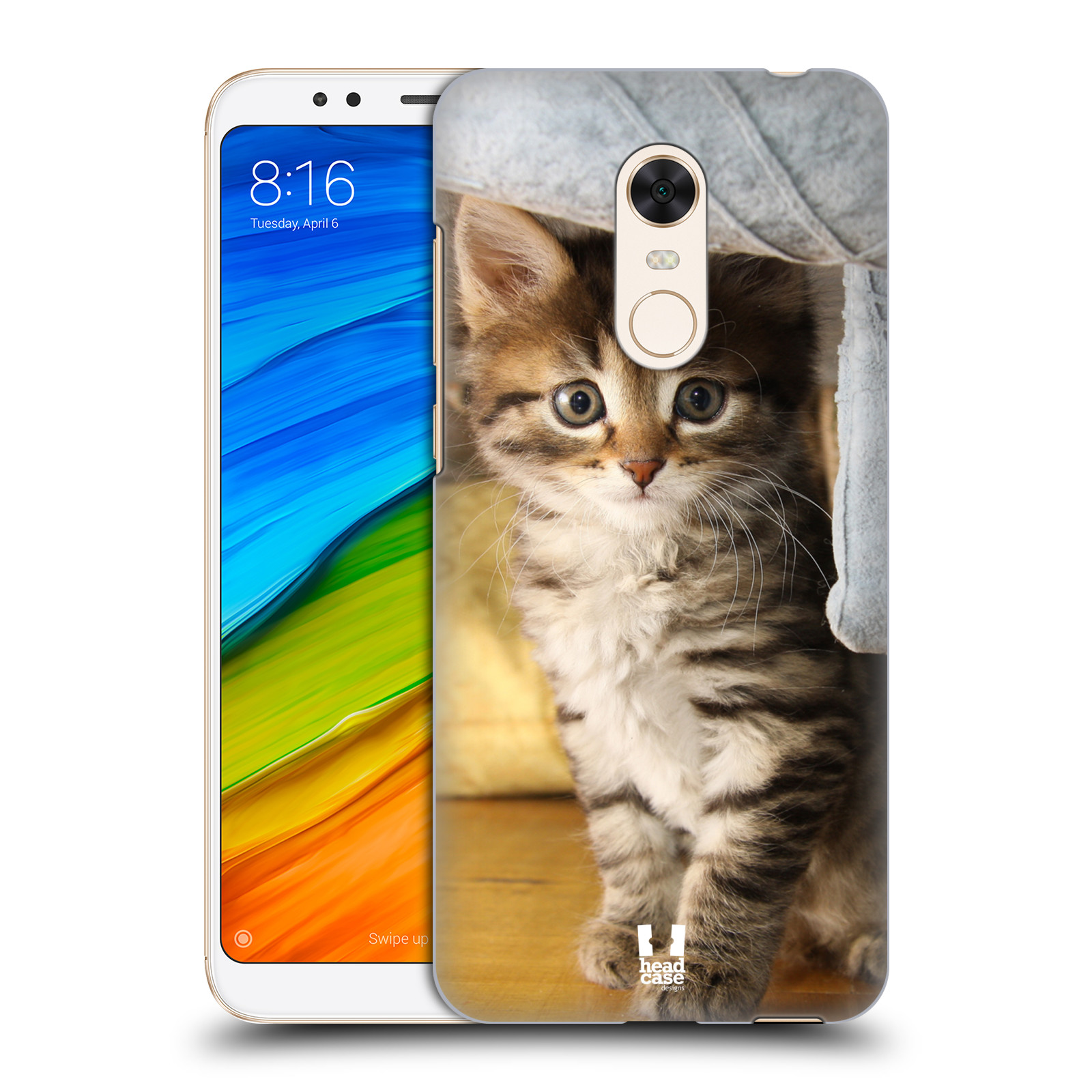 HEAD CASE plastový obal na mobil Xiaomi Redmi 5 PLUS vzor Kočičky koťata foto mourek