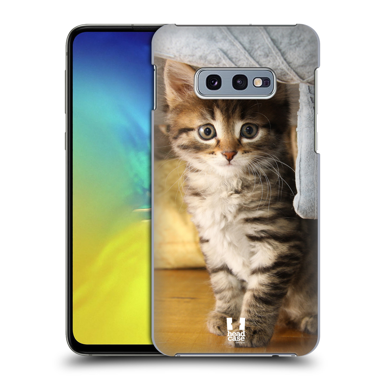 Pouzdro na mobil Samsung Galaxy S10e - HEAD CASE - vzor Kočičky koťata foto mourek