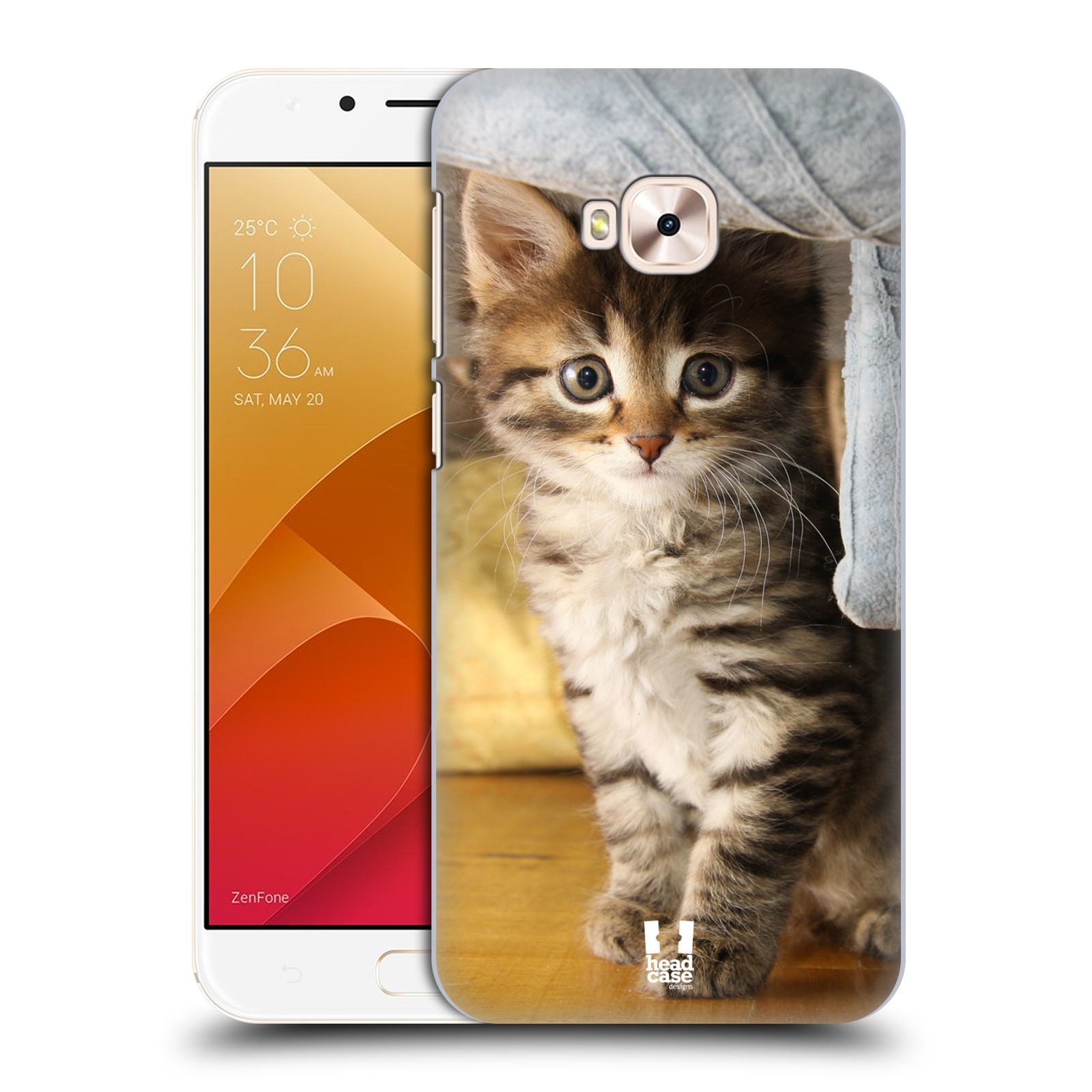 HEAD CASE plastový obal na mobil Asus Zenfone 4 Selfie Pro ZD552KL vzor Kočičky koťata foto mourek