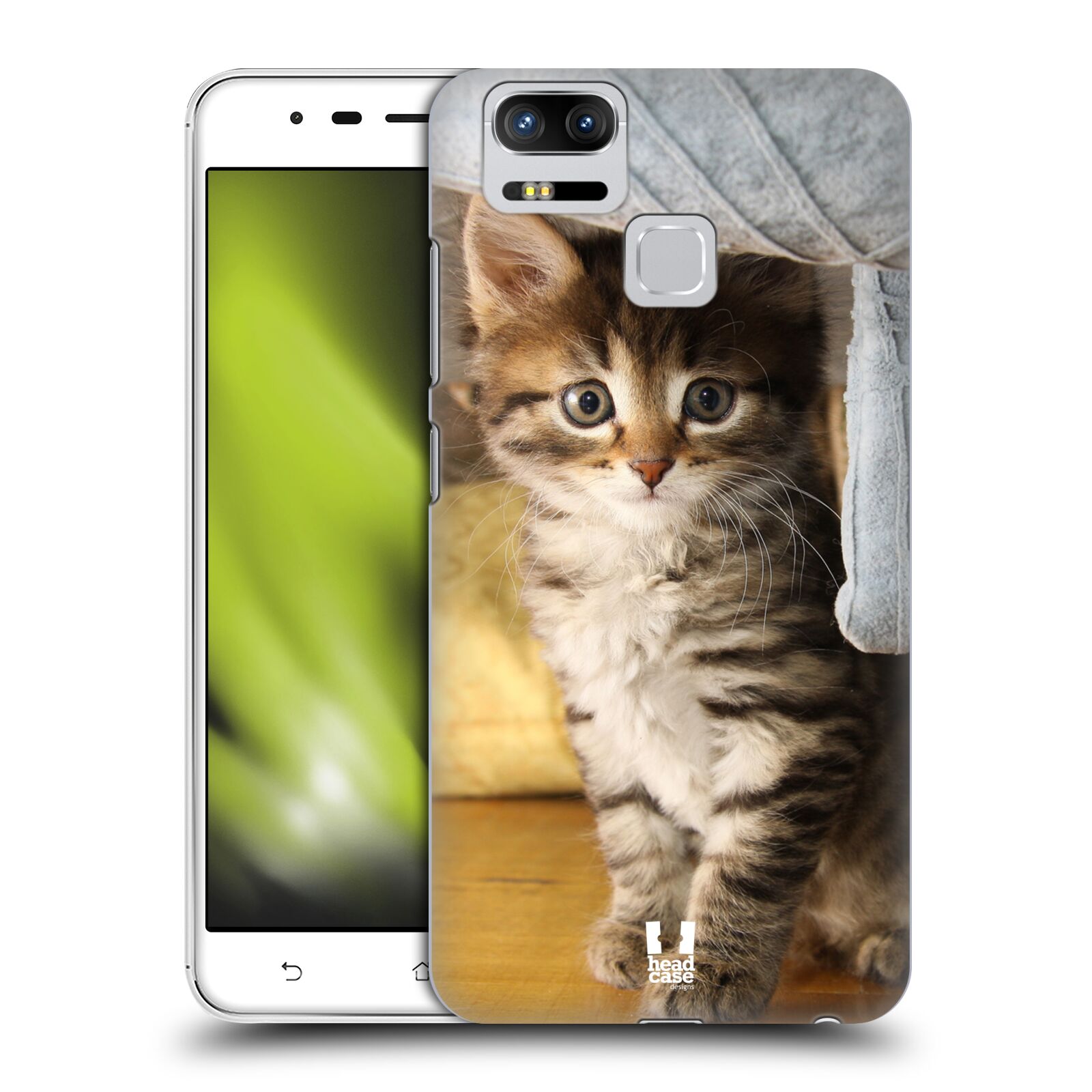 HEAD CASE plastový obal na mobil Asus Zenfone 3 Zoom ZE553KL vzor Kočičky koťata foto mourek