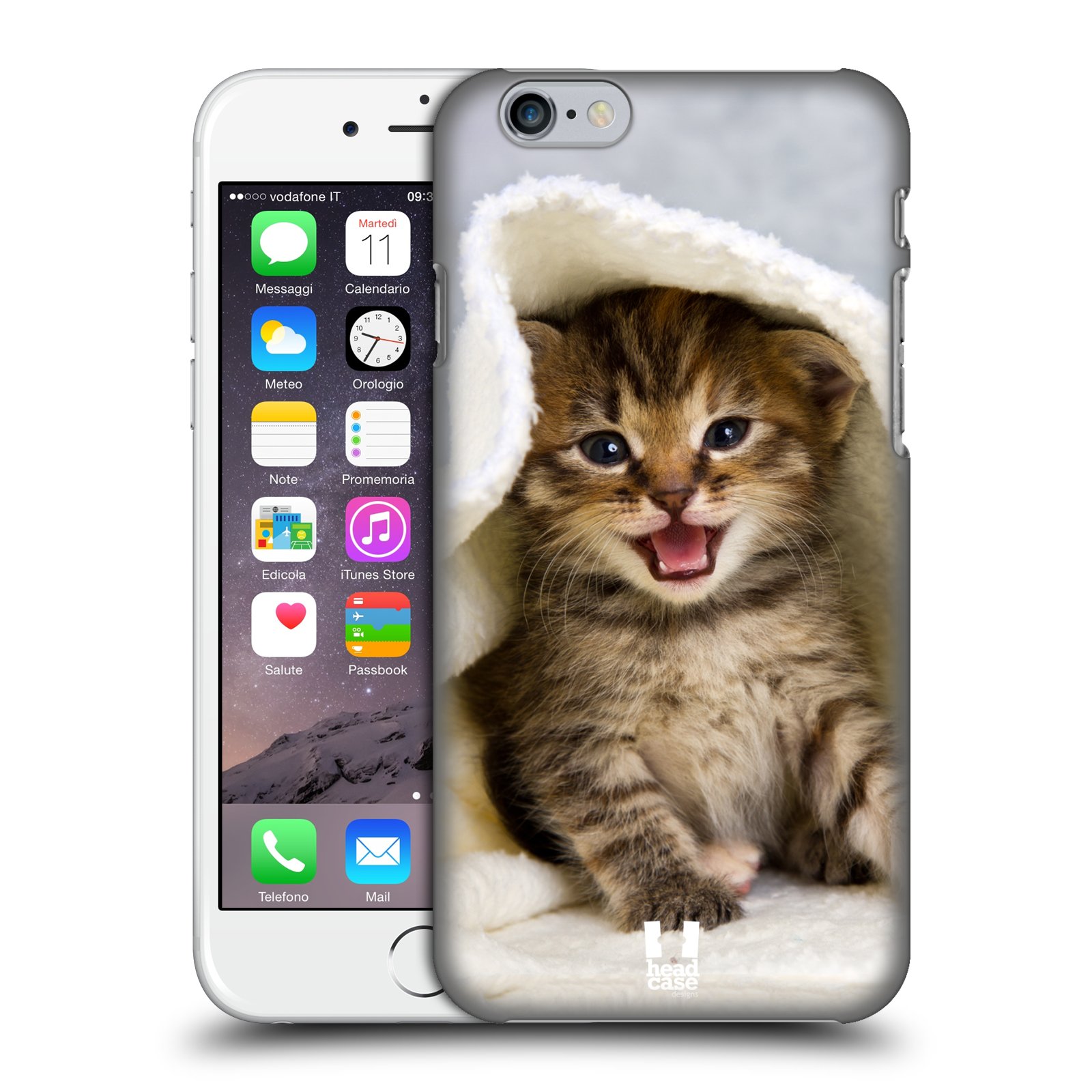 Plastové pouzdro pro mobil Apple Iphone 6/6S vzor Kočičky koťata foto kotě v ručníku