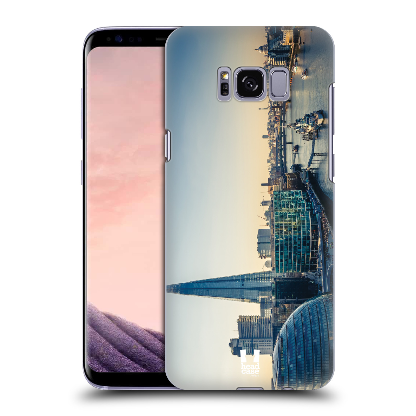 HEAD CASE plastový obal na mobil Samsung Galaxy S8 vzor Panoramata měst horizontální foto POHLED NA TEMŽI