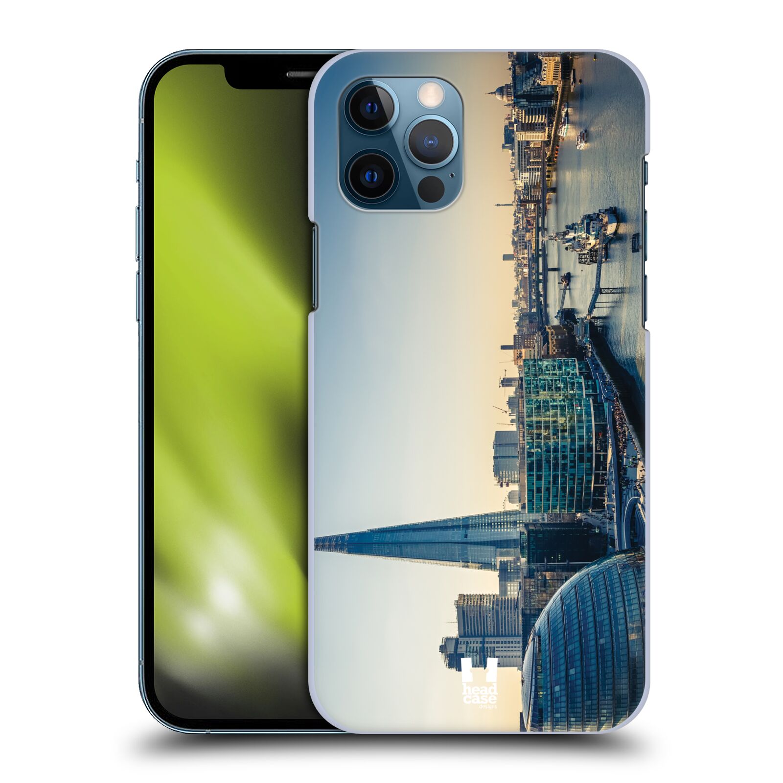 HEAD CASE plastový obal na mobil Apple Iphone 12 / Iphone 12 PRO vzor Panoramata měst horizontální foto POHLED NA TEMŽI