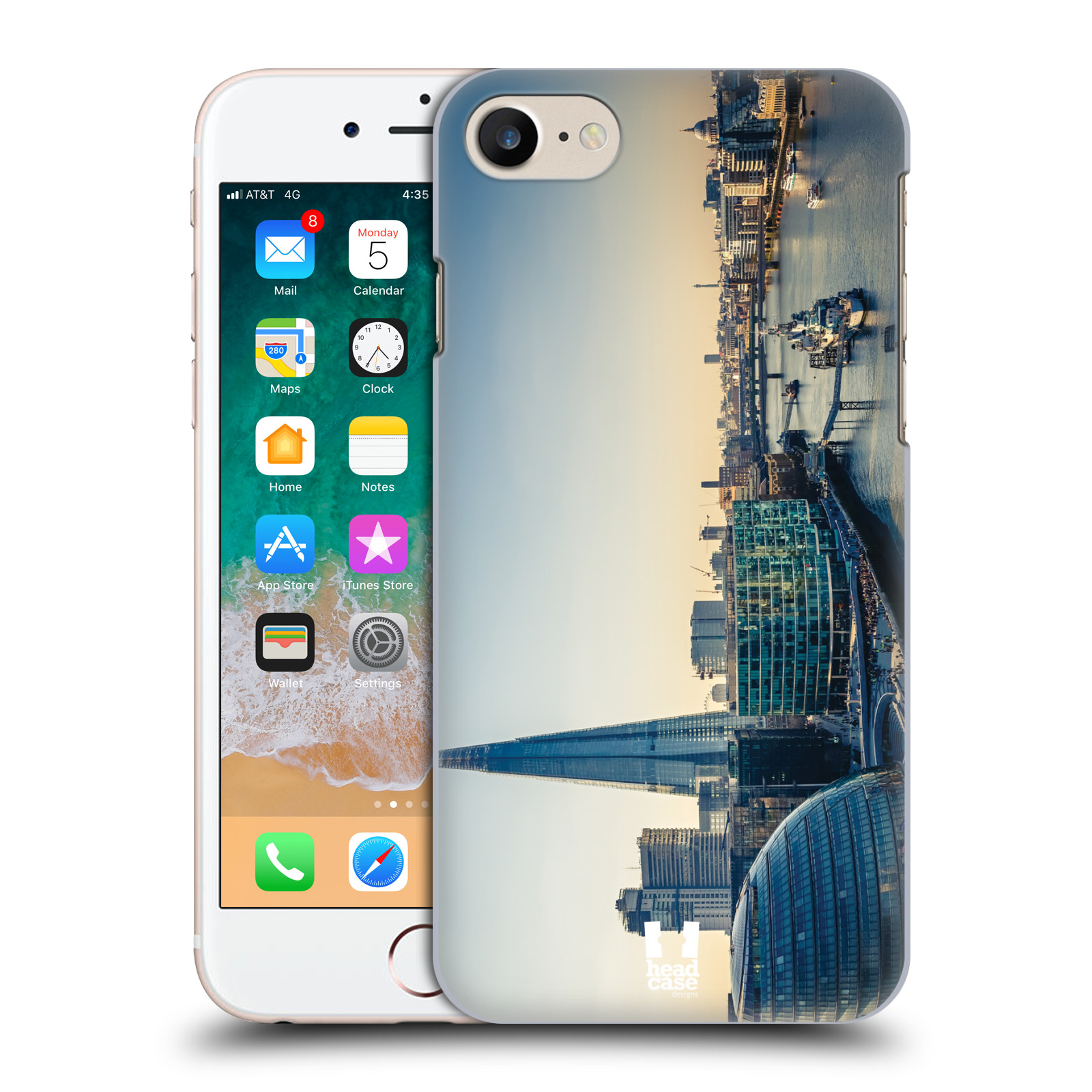 HEAD CASE plastový obal na mobil Apple Iphone 7 vzor Panoramata měst horizontální foto POHLED NA TEMŽI