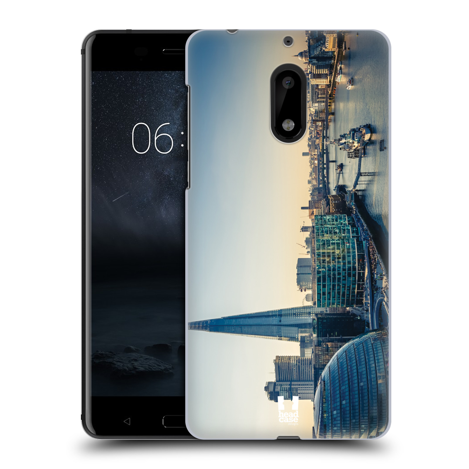 HEAD CASE plastový obal na mobil Nokia 6 vzor Panoramata měst horizontální foto POHLED NA TEMŽI