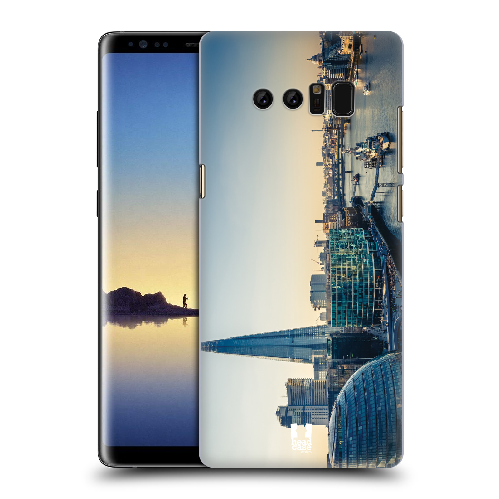 HEAD CASE plastový obal na mobil Samsung Galaxy Note 8 vzor Panoramata měst horizontální foto POHLED NA TEMŽI