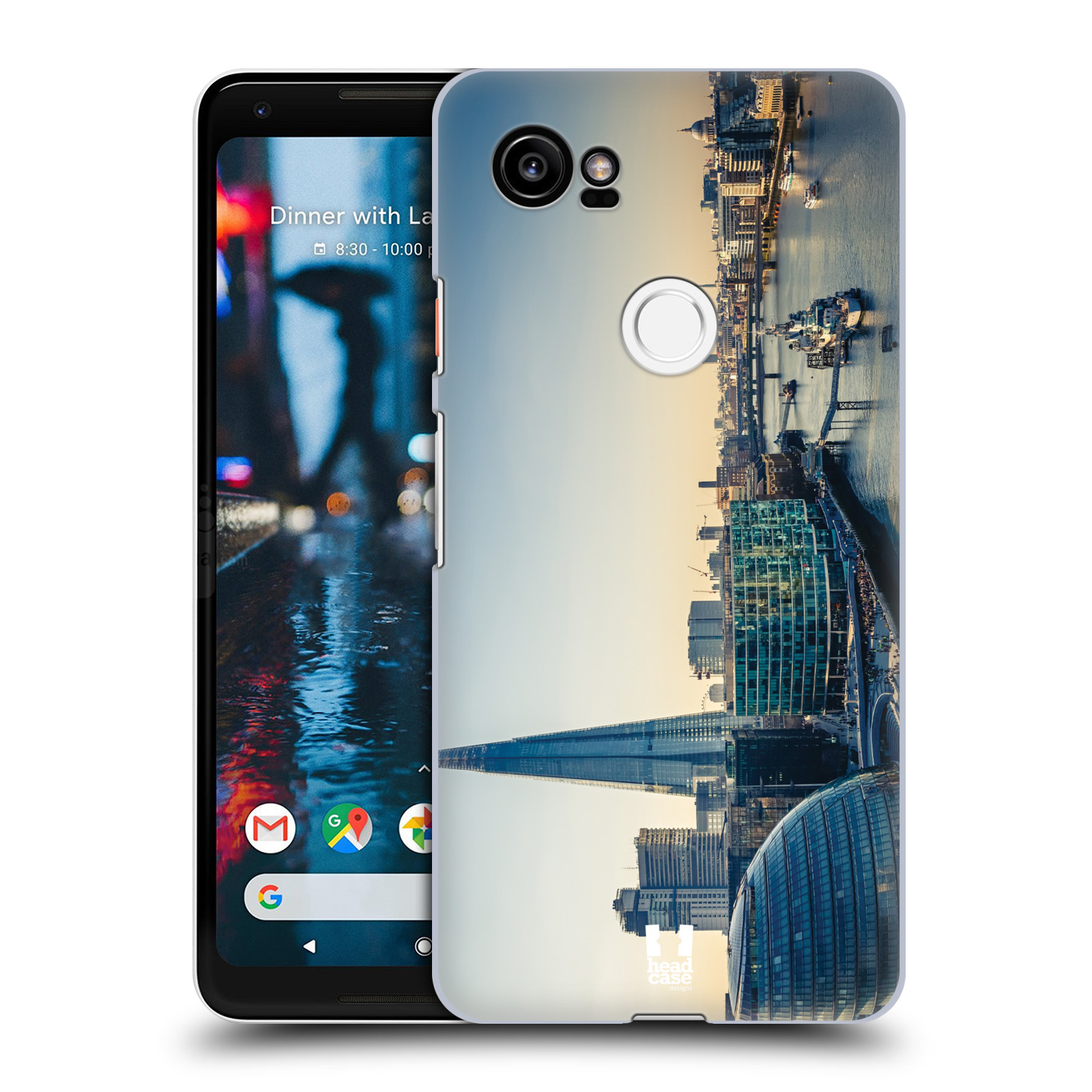 HEAD CASE plastový obal na mobil Google Pixel 2 XL vzor Panoramata měst horizontální foto POHLED NA TEMŽI