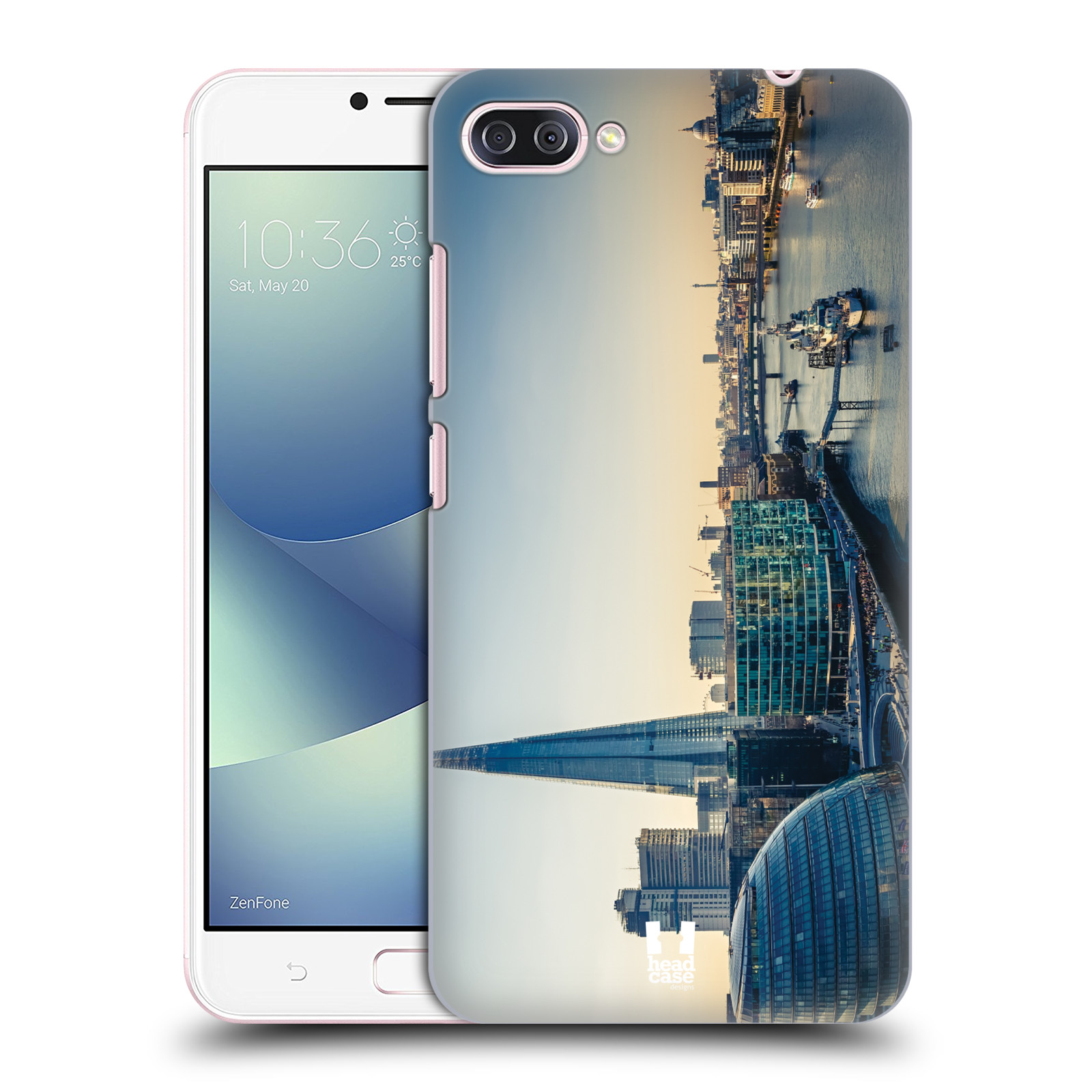 HEAD CASE plastový obal na mobil Asus Zenfone 4 MAX ZC554KL vzor Panoramata měst horizontální foto POHLED NA TEMŽI