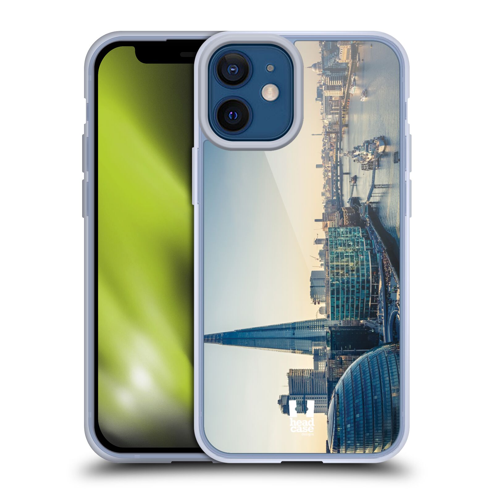 Plastový obal na mobil Apple Iphone 12 MINI vzor Panoramata měst horizontální foto POHLED NA TEMŽI