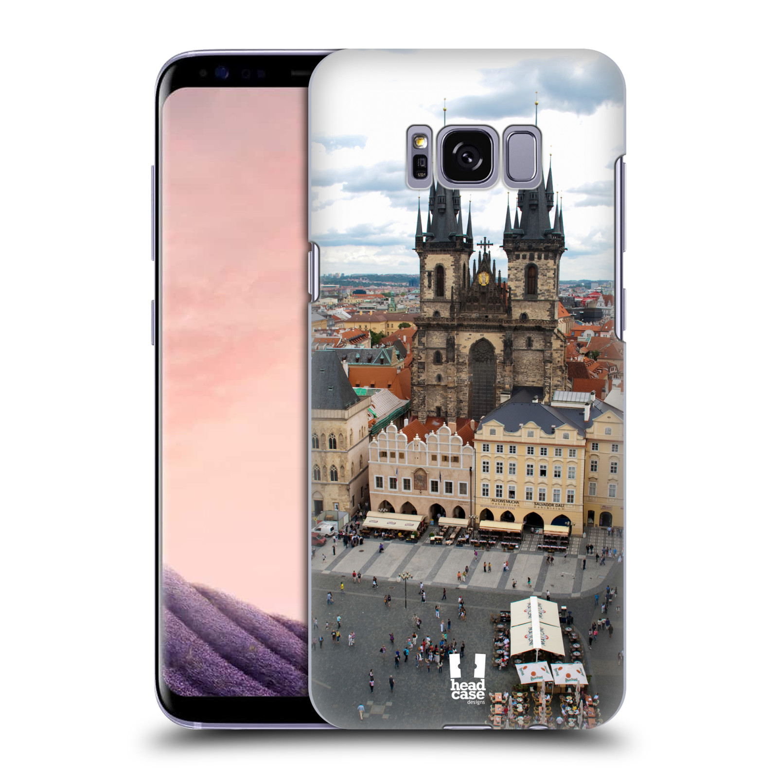 HEAD CASE plastový obal na mobil Samsung Galaxy S8 vzor Města foto náměstí ČESKÁ REPUBLIKA, PRAHA, STAROMĚSTSKÉ NÁMĚSTÍ