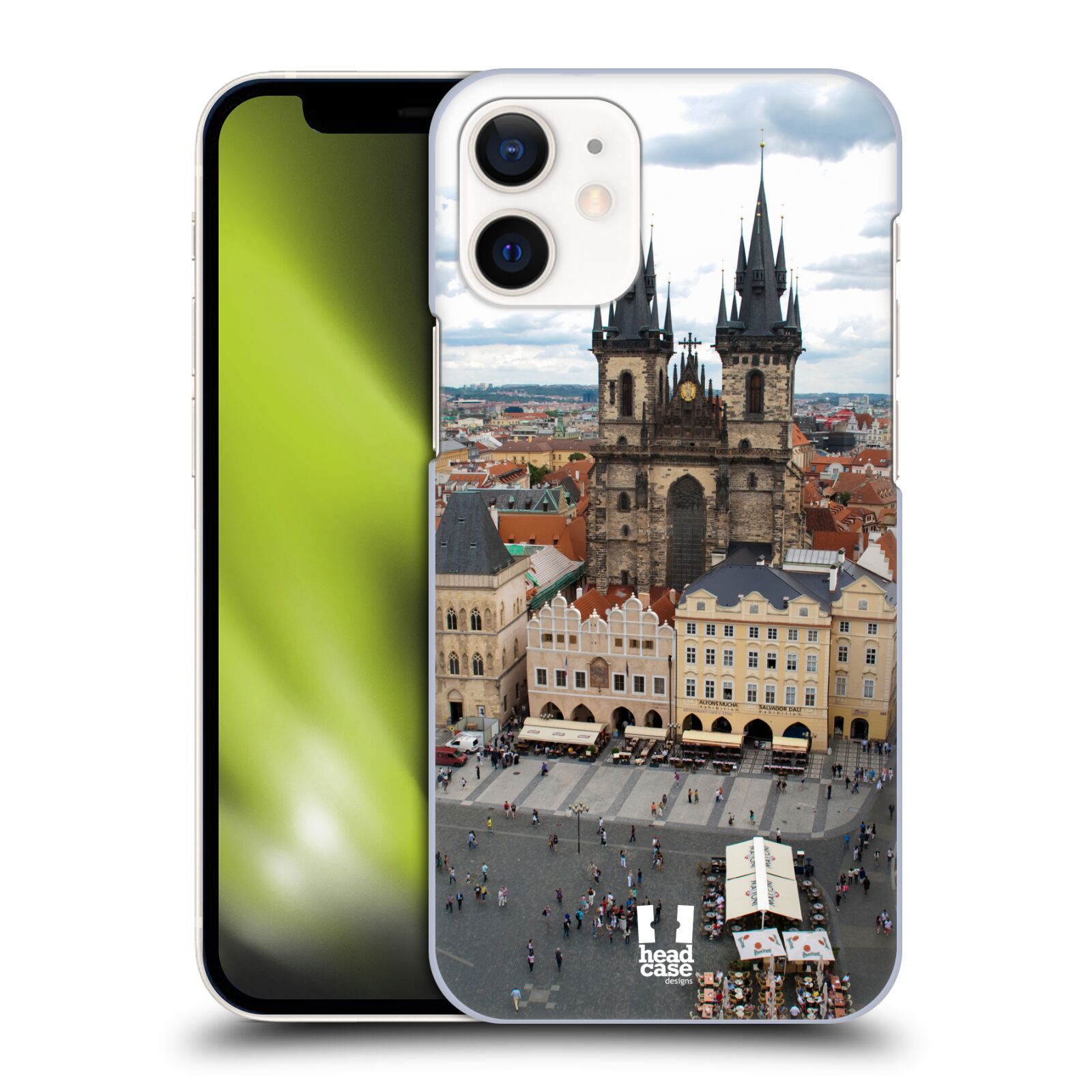 Plastový obal na mobil Apple Iphone 12 MINI vzor Města foto náměstí ČESKÁ REPUBLIKA, PRAHA, STAROMĚSTSKÉ NÁMĚSTÍ