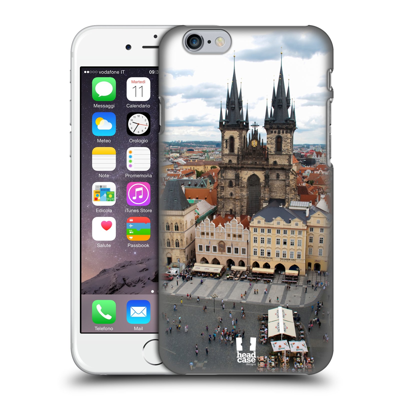 Plastové pouzdro pro mobil Apple Iphone 6/6S vzor Města foto náměstí ČESKÁ REPUBLIKA, PRAHA, STAROMĚSTSKÉ NÁMĚSTÍ