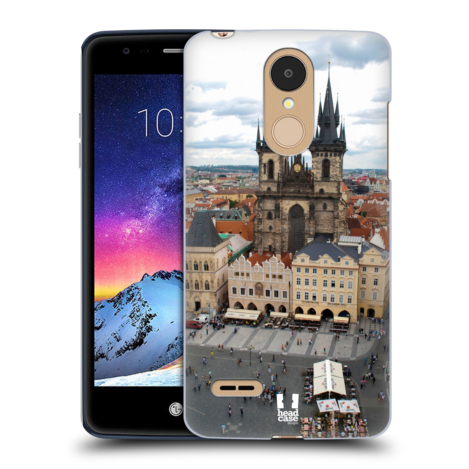 HEAD CASE plastový obal na mobil LG K9 / K8 2018 vzor Města foto náměstí ČESKÁ REPUBLIKA, PRAHA, STAROMĚSTSKÉ NÁMĚSTÍ