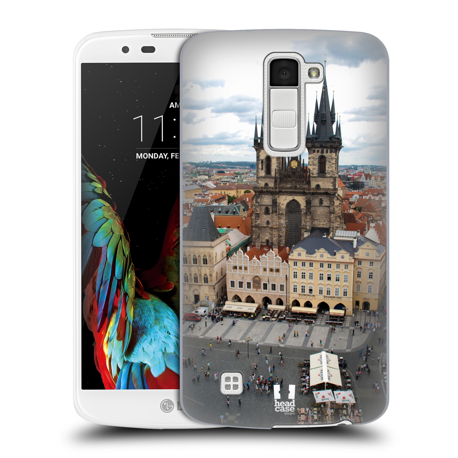 HEAD CASE plastový obal na mobil LG K10 vzor Města foto náměstí ČESKÁ REPUBLIKA, PRAHA, STAROMĚSTSKÉ NÁMĚSTÍ