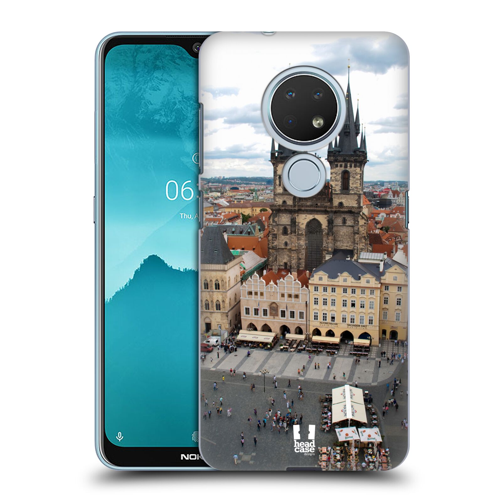Pouzdro na mobil Nokia 6.2 - HEAD CASE - vzor Města foto náměstí ČESKÁ REPUBLIKA, PRAHA, STAROMĚSTSKÉ NÁMĚSTÍ