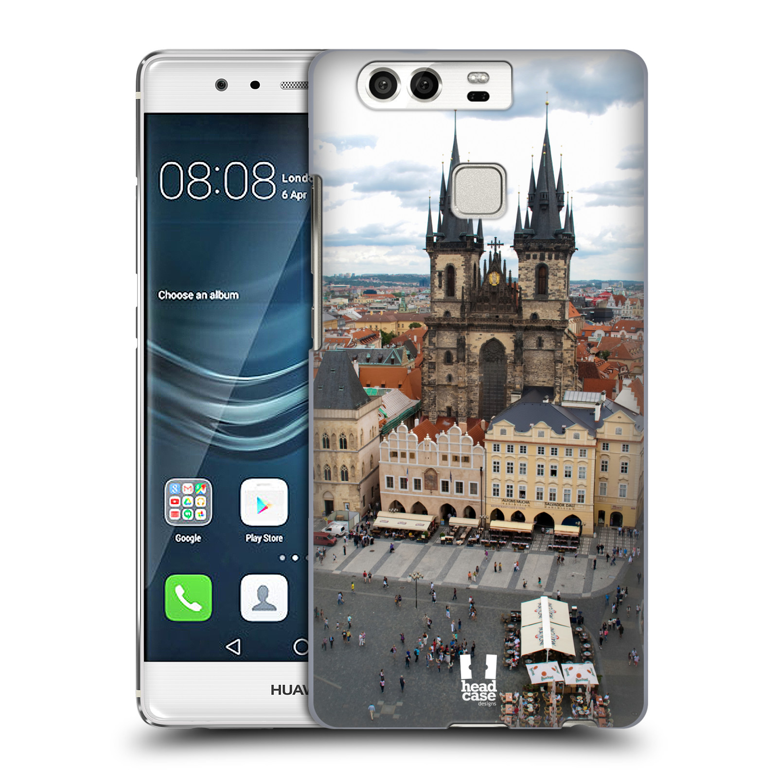 HEAD CASE plastový obal na mobil Huawei P9 / P9 DUAL SIM vzor Města foto náměstí ČESKÁ REPUBLIKA, PRAHA, STAROMĚSTSKÉ NÁMĚSTÍ
