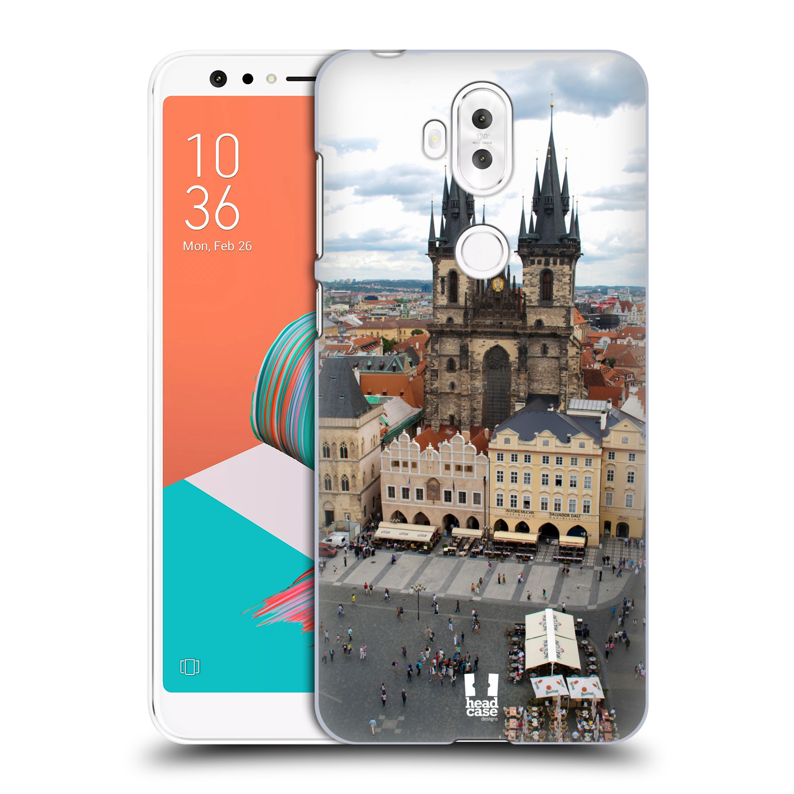HEAD CASE plastový obal na mobil Asus Zenfone 5 LITE ZC600KL vzor Města foto náměstí ČESKÁ REPUBLIKA, PRAHA, STAROMĚSTSKÉ NÁMĚSTÍ