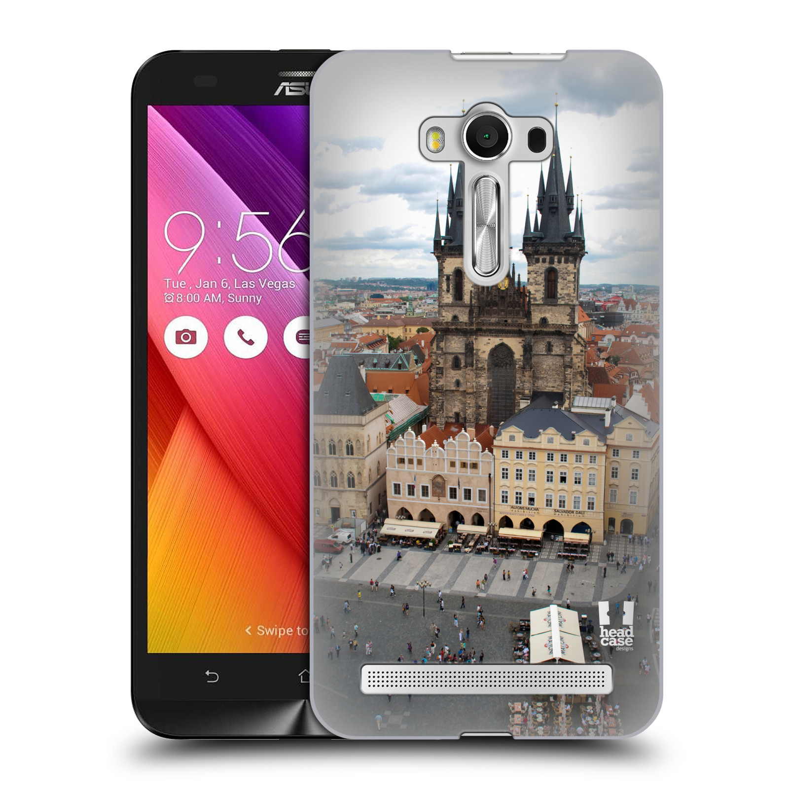 HEAD CASE plastový obal na mobil Asus Zenfone 2 LASER (5,5 displej ZE550KL) vzor Města foto náměstí ČESKÁ REPUBLIKA, PRAHA, STAROMĚSTSKÉ NÁMĚSTÍ