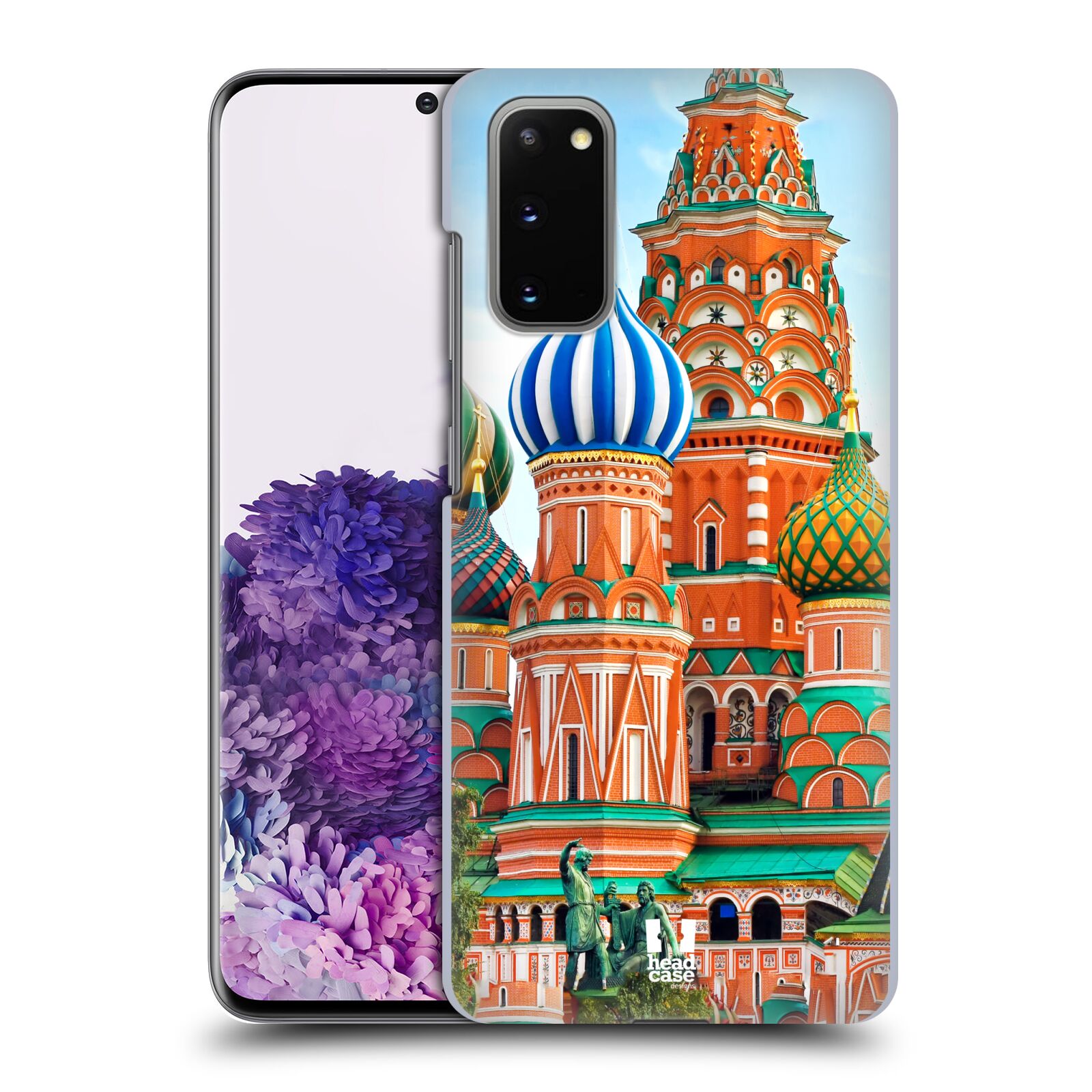 Pouzdro na mobil Samsung Galaxy S20 - HEAD CASE - vzor Města foto náměstí RUSKO,MOSKVA, RUDÉ NÁMĚSTÍ