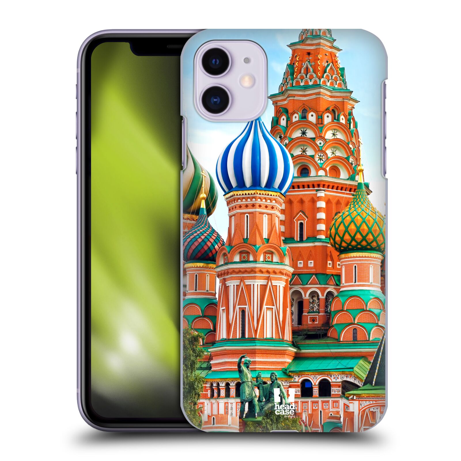 Pouzdro na mobil Apple Iphone 11 - HEAD CASE - vzor Města foto náměstí RUSKO,MOSKVA, RUDÉ NÁMĚSTÍ