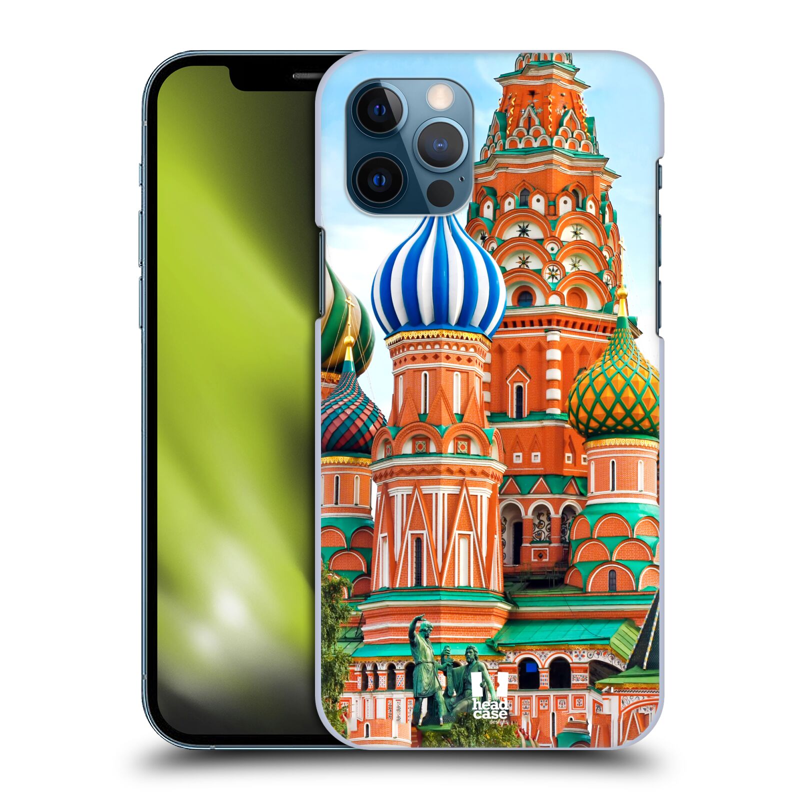 HEAD CASE plastový obal na mobil Apple Iphone 12 / Iphone 12 PRO vzor Města foto náměstí RUSKO,MOSKVA, RUDÉ NÁMĚSTÍ