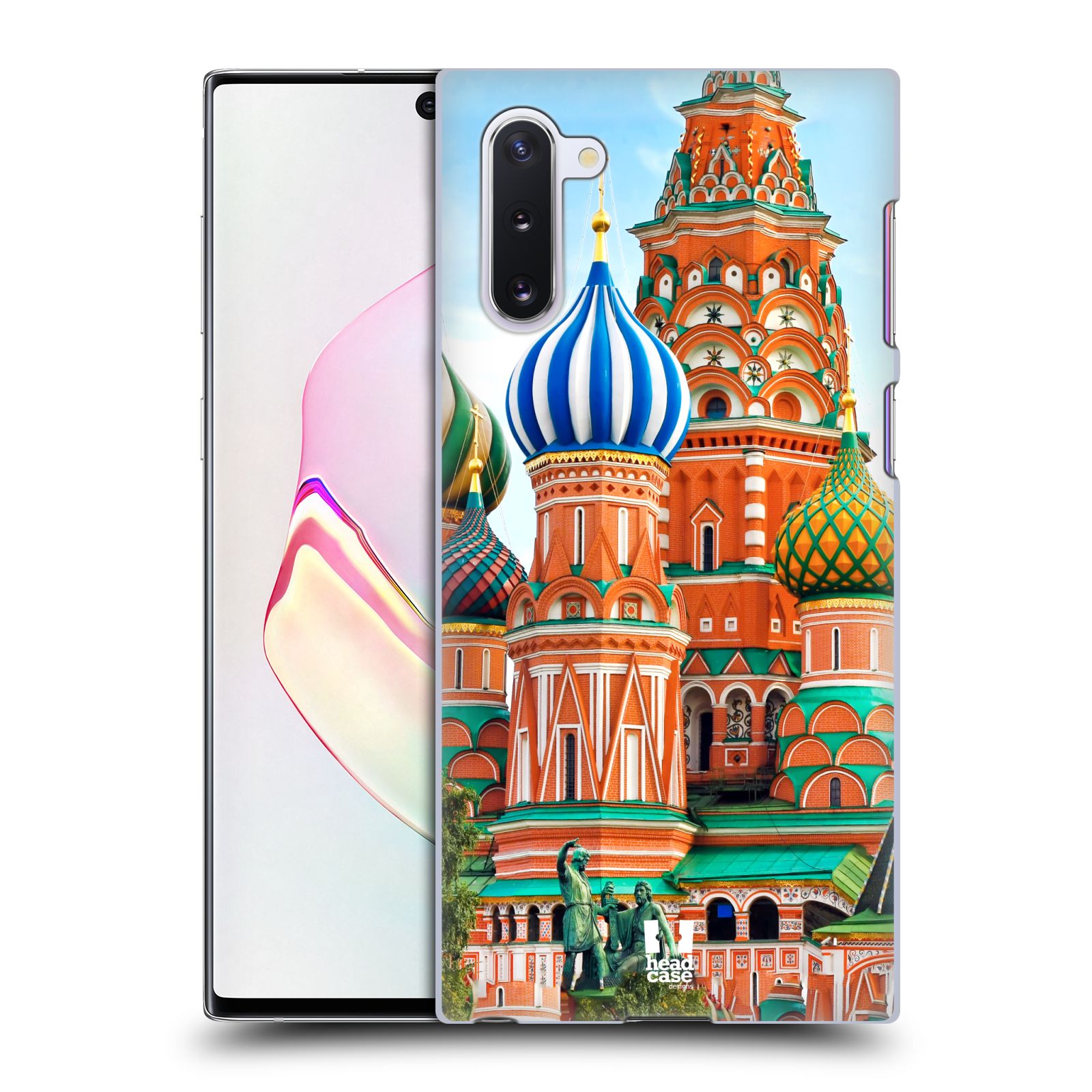 Pouzdro na mobil Samsung Galaxy Note 10 - HEAD CASE - vzor Města foto náměstí RUSKO,MOSKVA, RUDÉ NÁMĚSTÍ
