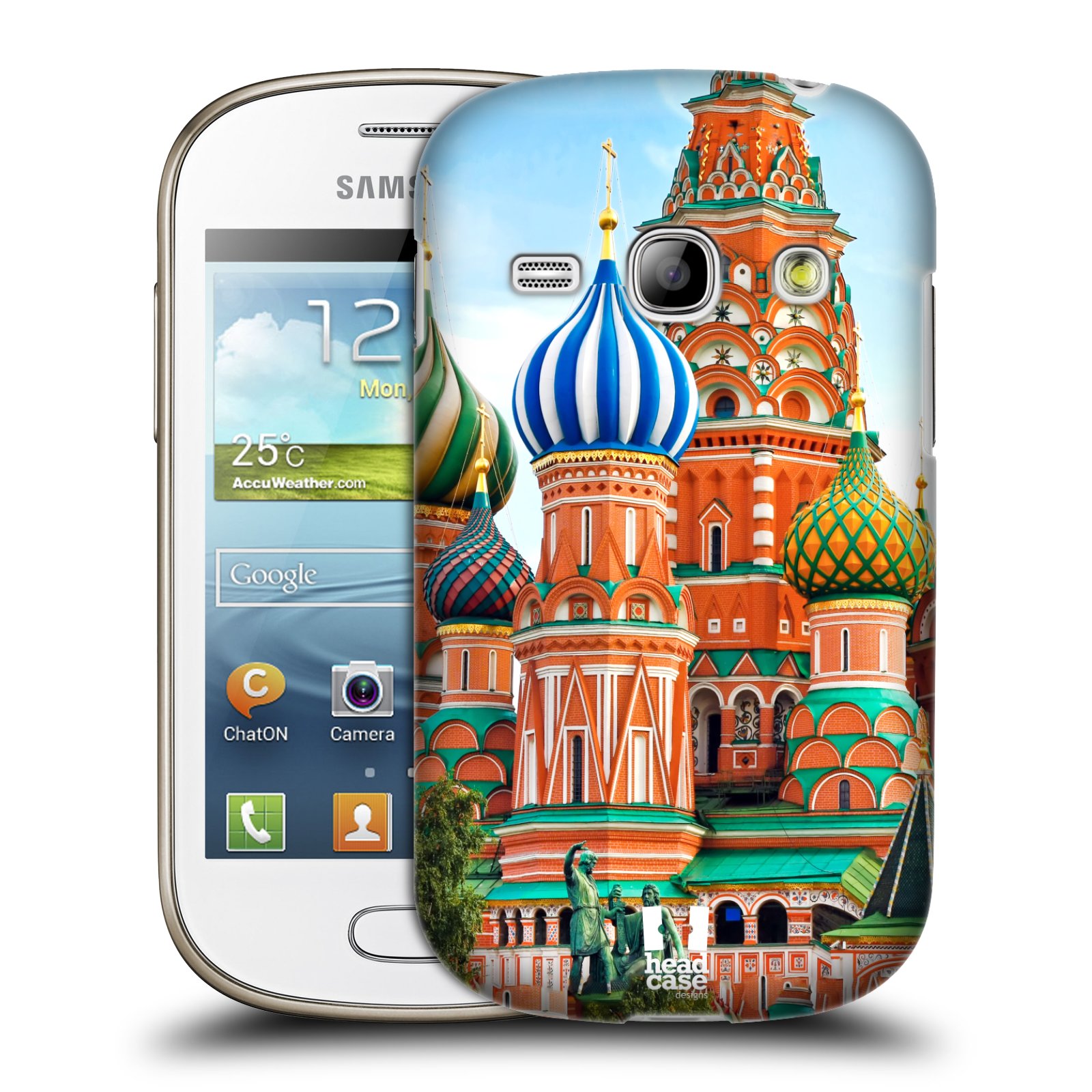 HEAD CASE plastový obal na mobil SAMSUNG GALAXY FAME (S6810) vzor Města foto náměstí RUSKO,MOSKVA, RUDÉ NÁMĚSTÍ