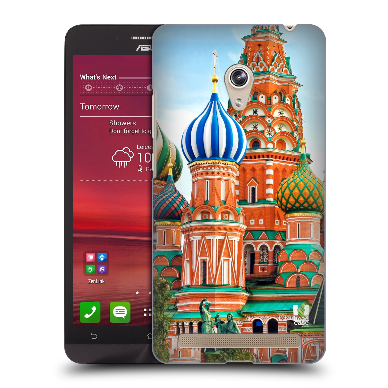 HEAD CASE plastový obal na mobil Asus Zenfone 6 vzor Města foto náměstí RUSKO,MOSKVA, RUDÉ NÁMĚSTÍ