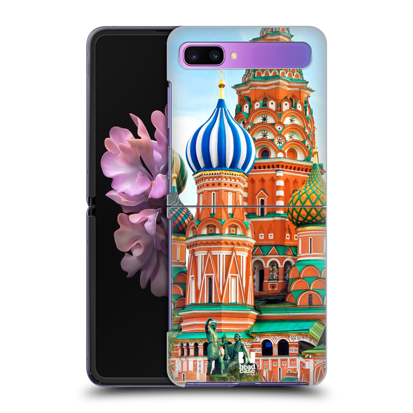 Zadní kryt na mobil Samsung Galaxy Z Flip vzor Města foto náměstí RUSKO,MOSKVA, RUDÉ NÁMĚSTÍ