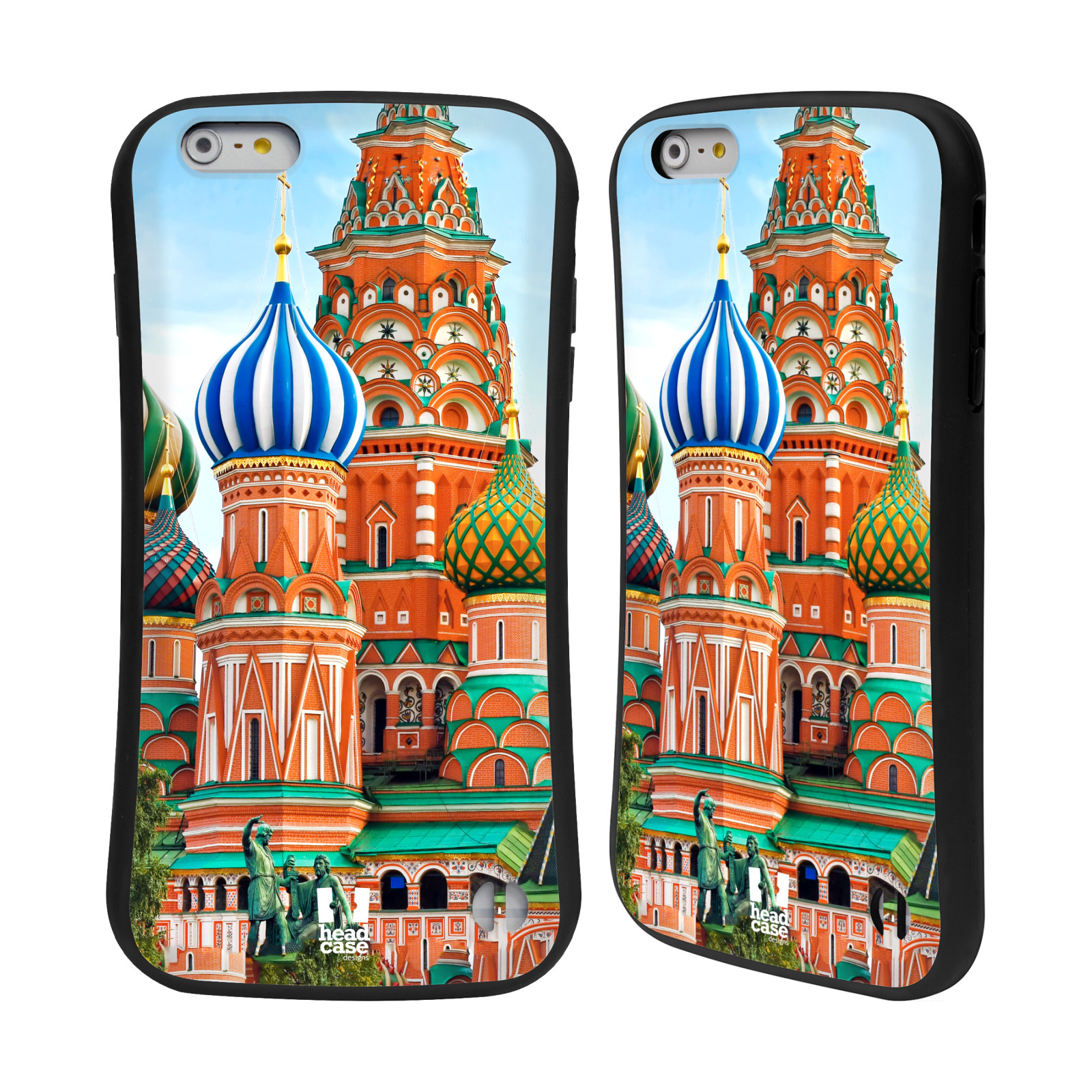 HEAD CASE silikon/plast odolný obal na mobil Apple Iphone 6 PLUS / 6S PLUS vzor Města foto náměstí RUSKO,MOSKVA, RUDÉ NÁMĚSTÍ