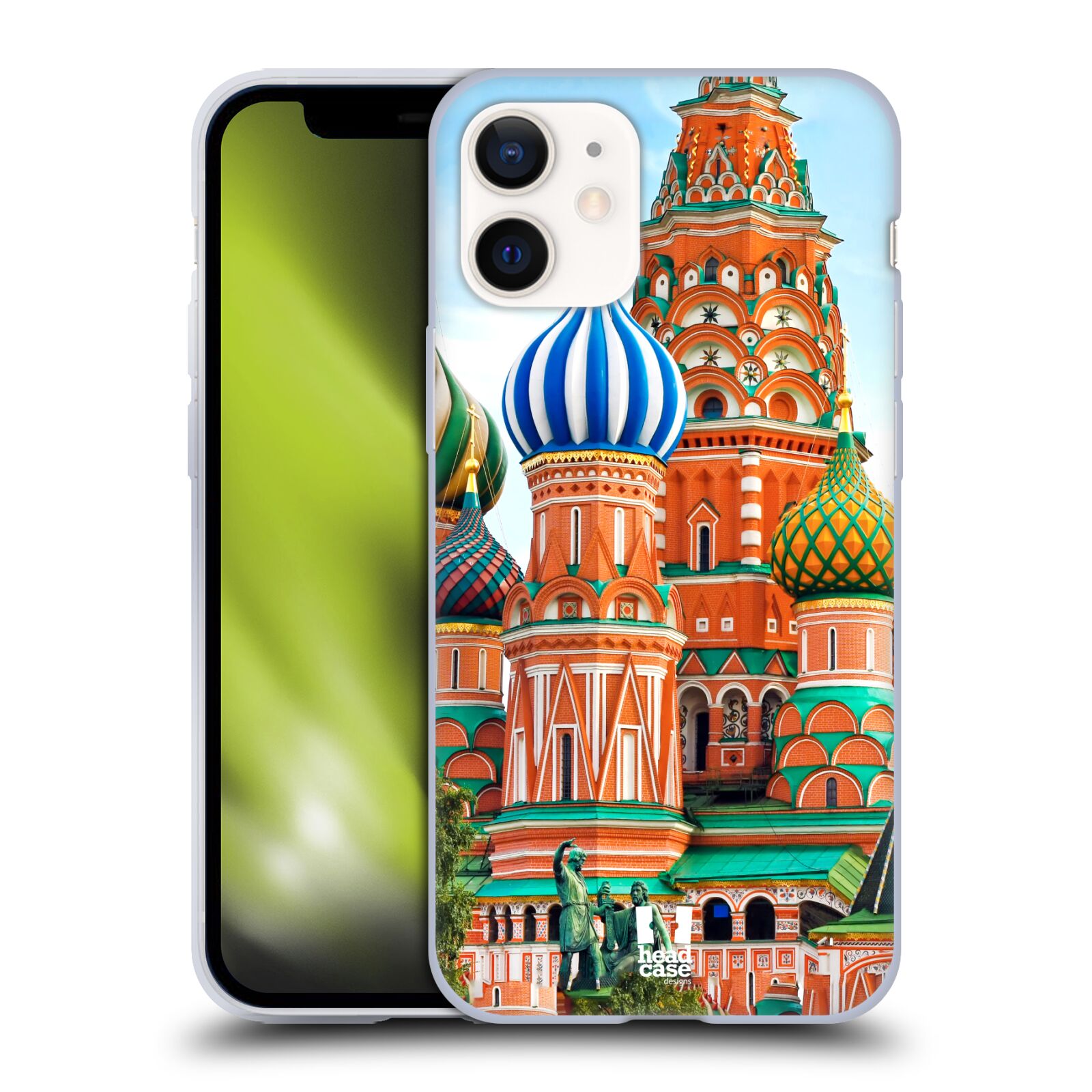 Plastový obal na mobil Apple Iphone 12 MINI vzor Města foto náměstí RUSKO,MOSKVA, RUDÉ NÁMĚSTÍ