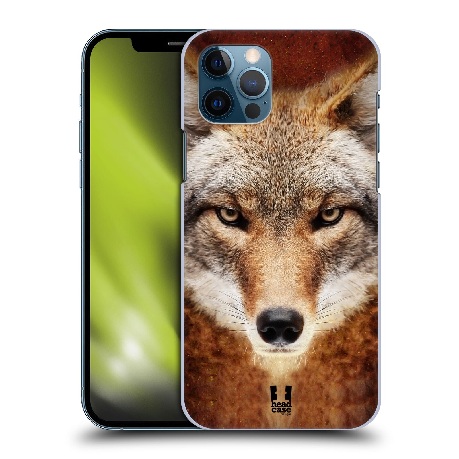 HEAD CASE plastový obal na mobil Apple Iphone 12 / Iphone 12 PRO vzor Zvířecí tváře kojot