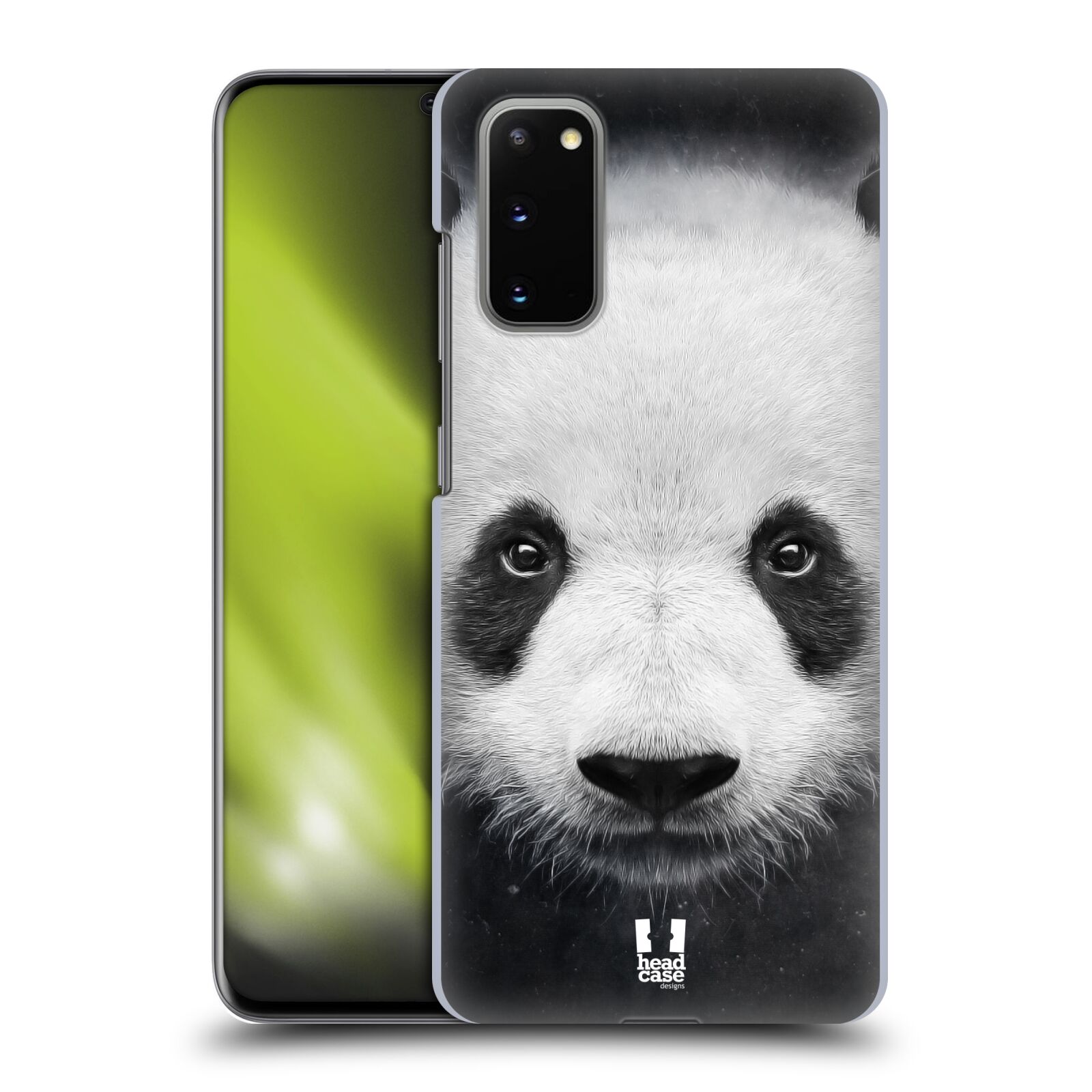 Pouzdro na mobil Samsung Galaxy S20 - HEAD CASE - vzor Zvířecí tváře medvěd panda