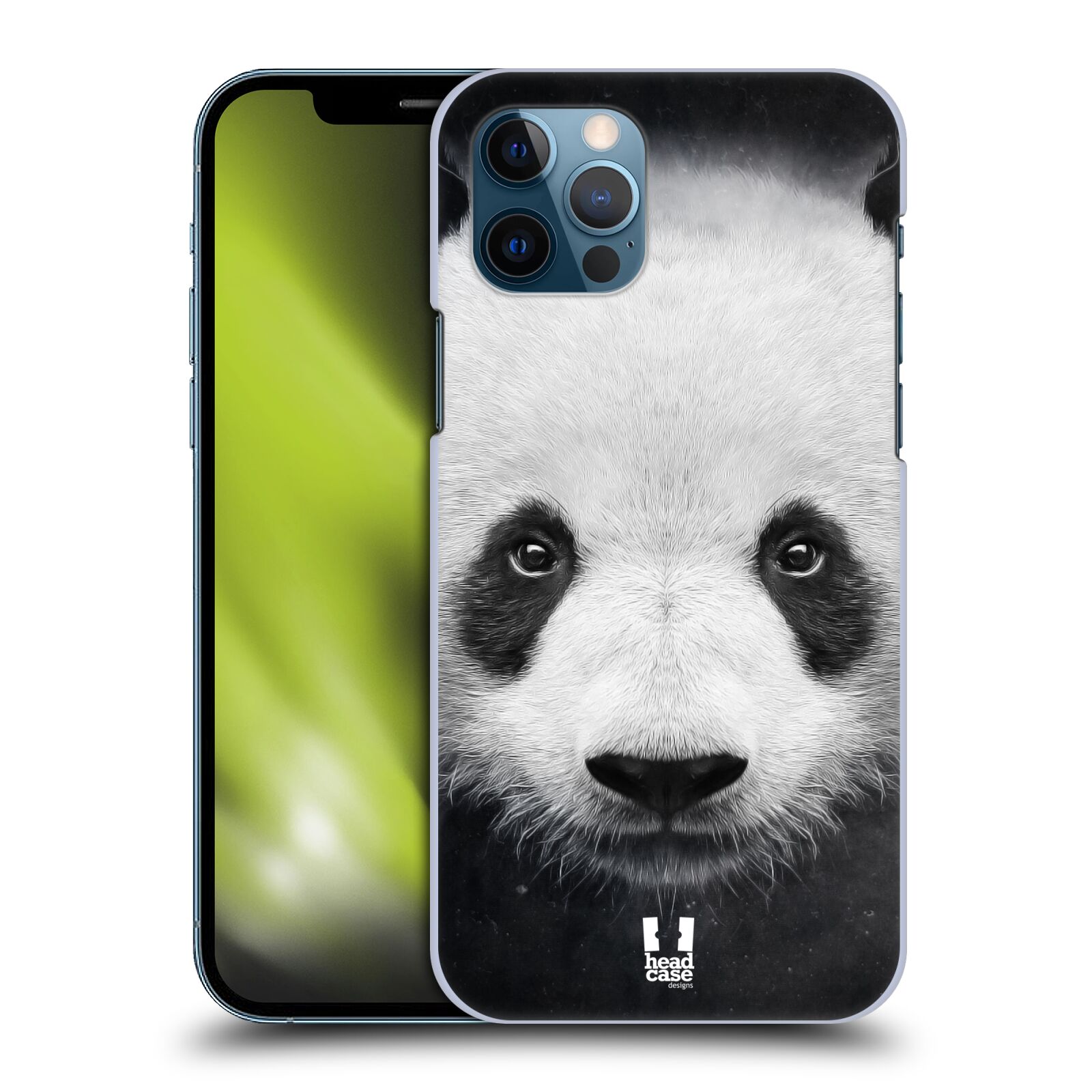 HEAD CASE plastový obal na mobil Apple Iphone 12 / Iphone 12 PRO vzor Zvířecí tváře medvěd panda