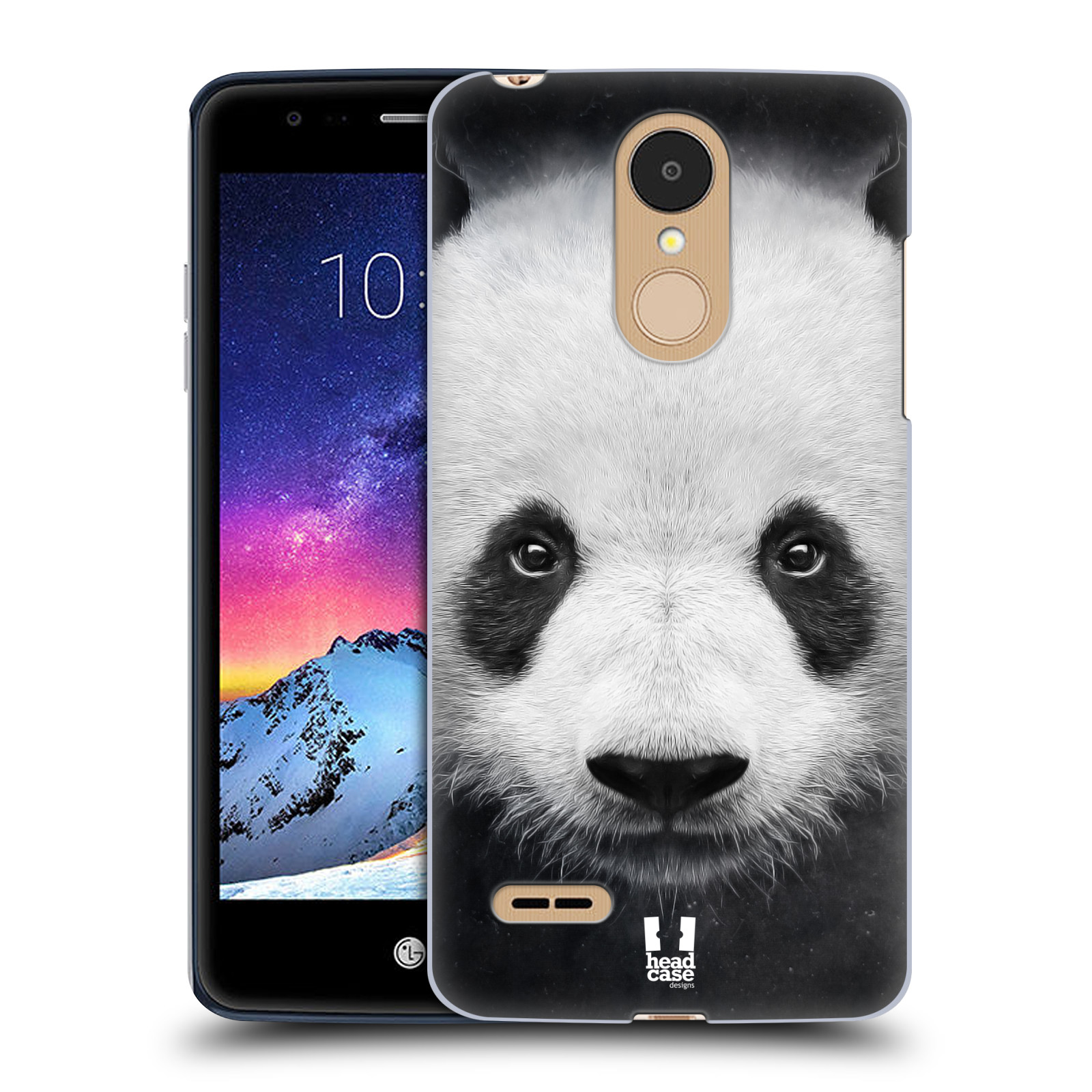 HEAD CASE plastový obal na mobil LG K9 / K8 2018 vzor Zvířecí tváře medvěd panda