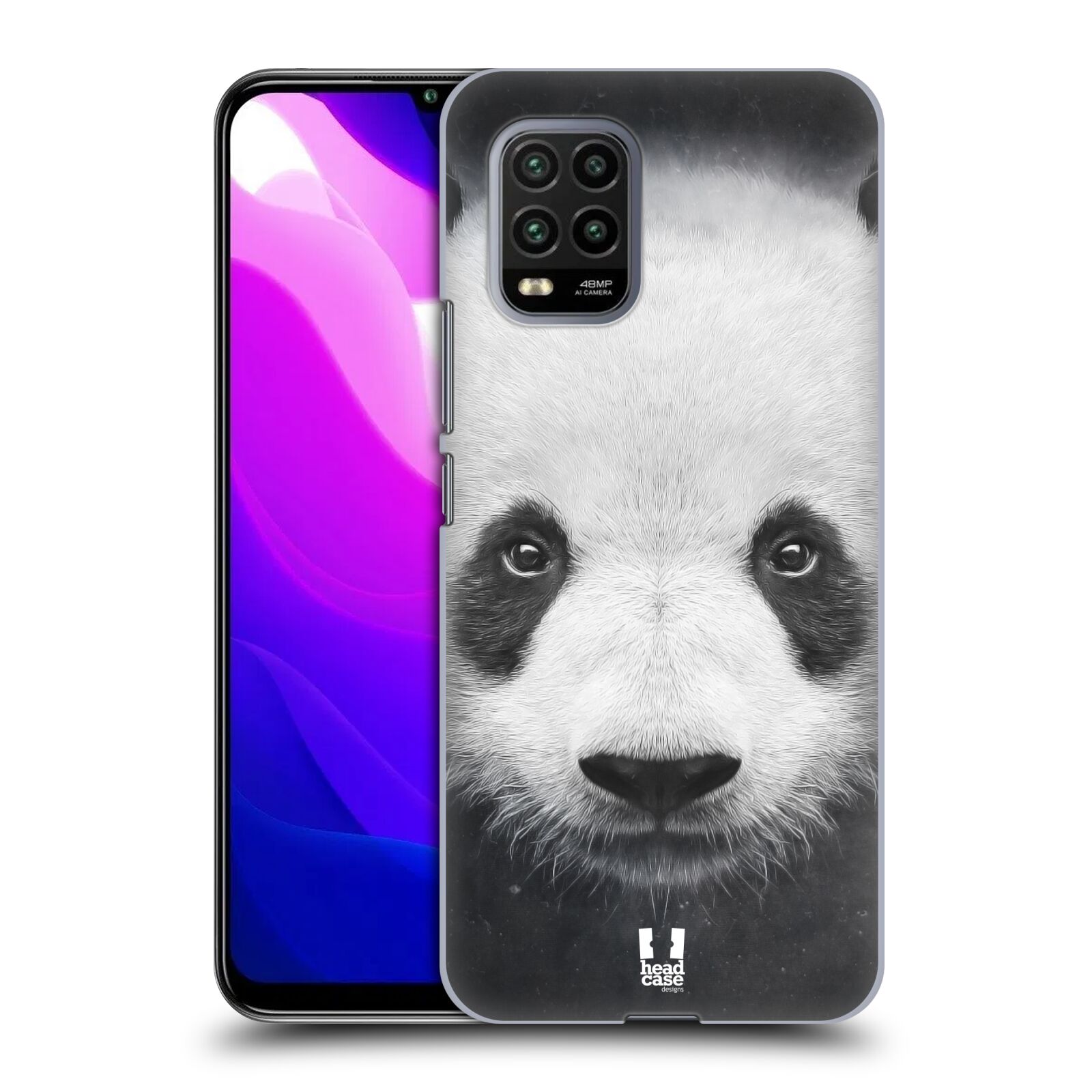 Zadní kryt, obal na mobil Xiaomi Mi 10 LITE vzor Zvířecí tváře medvěd panda