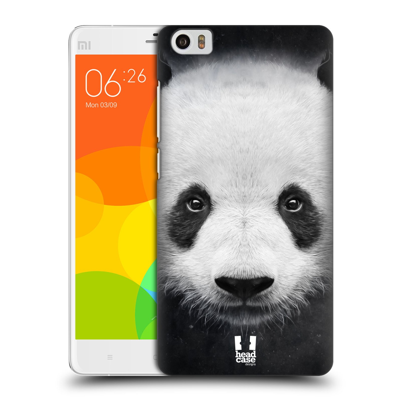 HEAD CASE pevný plastový obal na mobil XIAOMI Mi Note vzor Zvířecí tváře medvěd panda