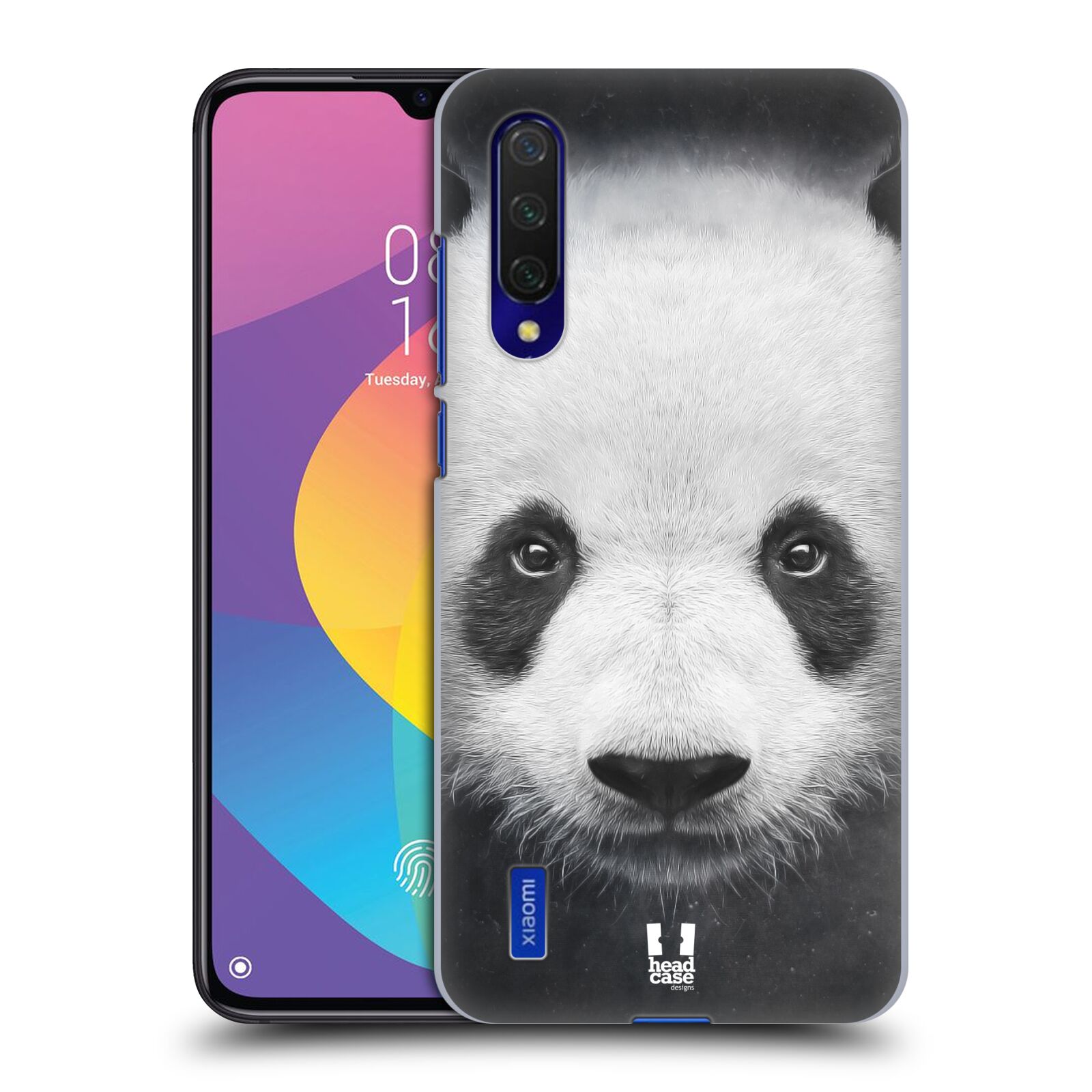 Zadní kryt na mobil Xiaomi MI 9 LITE vzor Zvířecí tváře medvěd panda