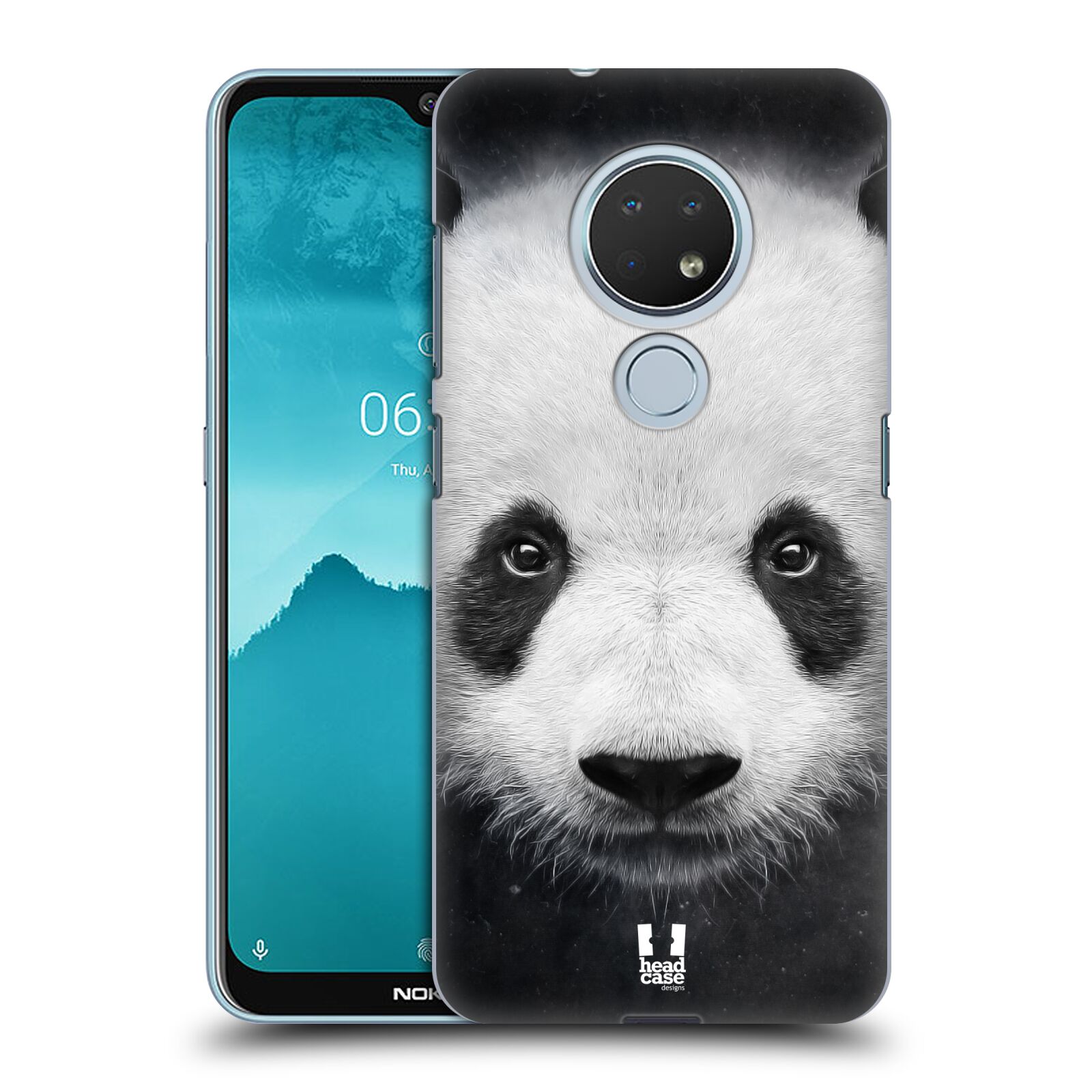 Pouzdro na mobil Nokia 6.2 - HEAD CASE - vzor Zvířecí tváře medvěd panda