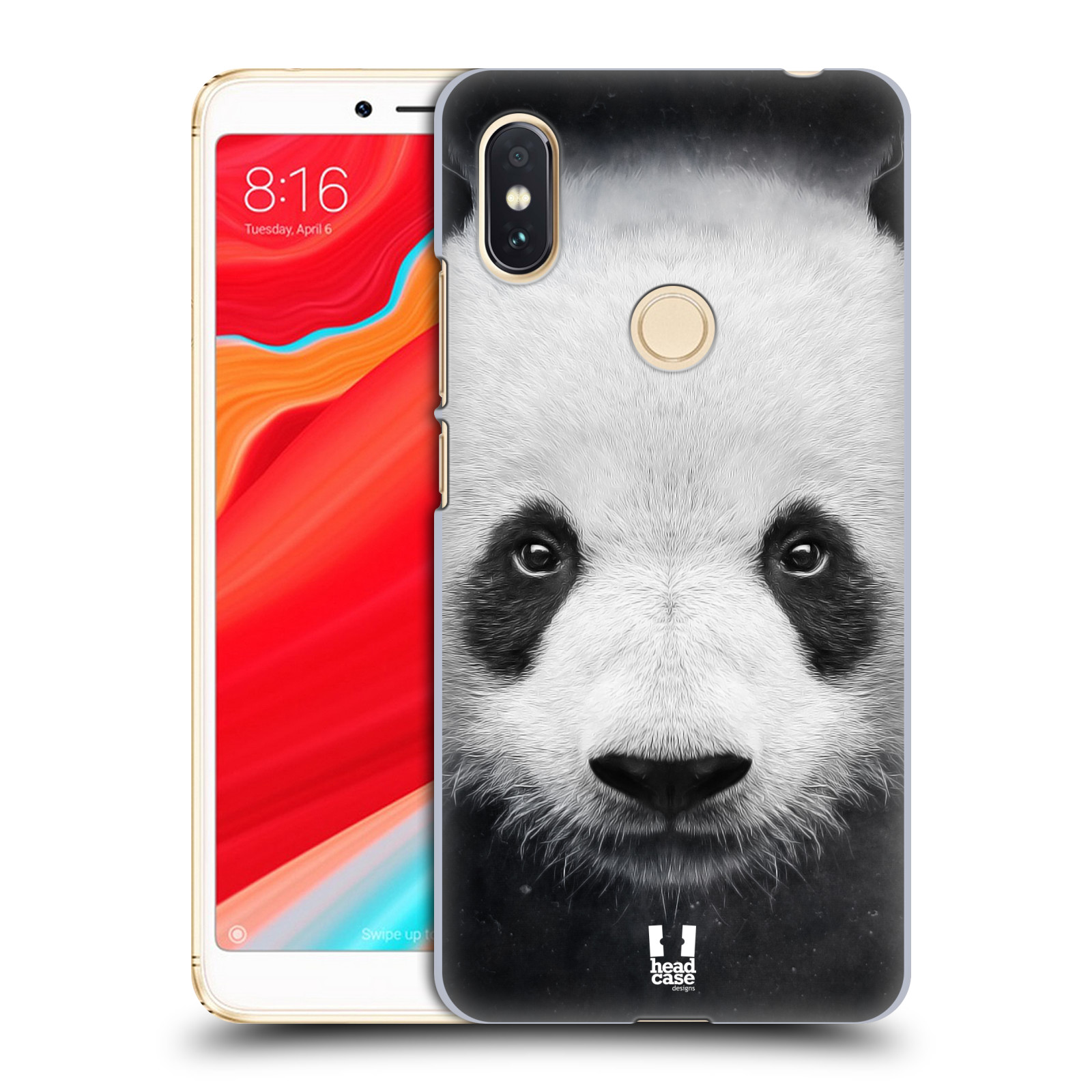 HEAD CASE plastový obal na mobil Xiaomi Redmi S2 vzor Zvířecí tváře medvěd panda