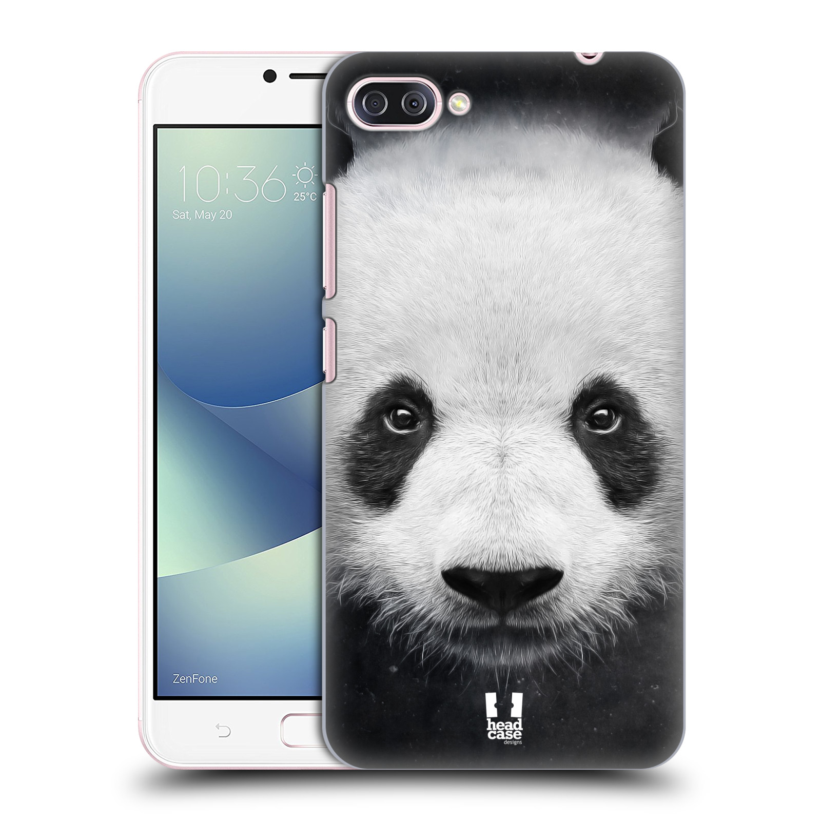 HEAD CASE plastový obal na mobil Asus Zenfone 4 MAX ZC554KL vzor Zvířecí tváře medvěd panda