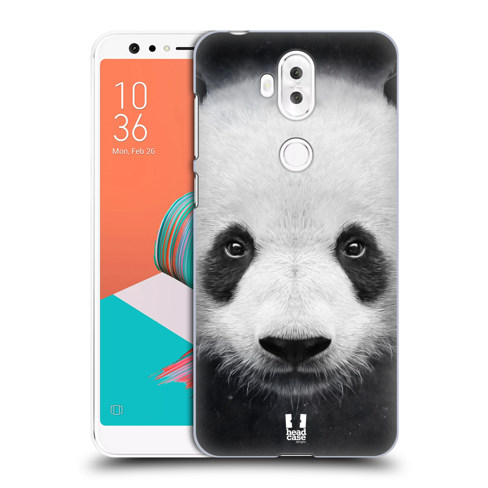 HEAD CASE plastový obal na mobil Asus Zenfone 5 LITE ZC600KL vzor Zvířecí tváře medvěd panda