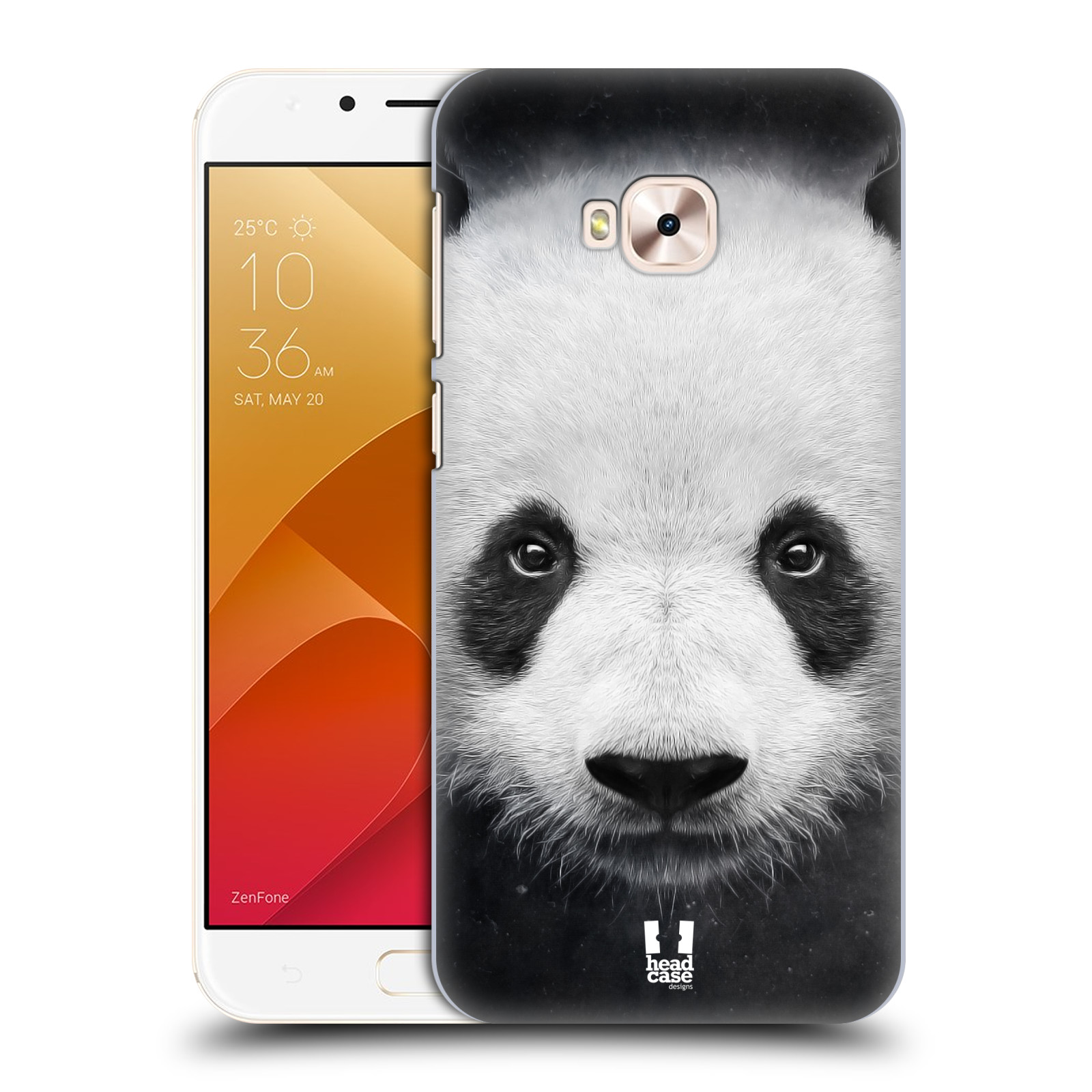 HEAD CASE plastový obal na mobil Asus Zenfone 4 Selfie Pro ZD552KL vzor Zvířecí tváře medvěd panda