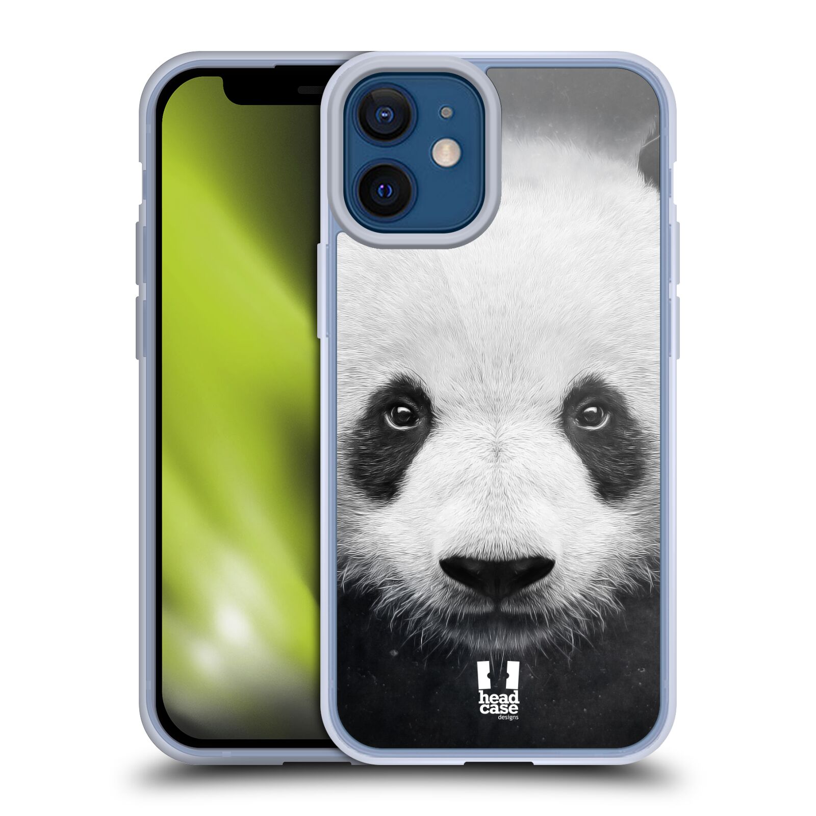 Plastový obal na mobil Apple Iphone 12 MINI vzor Zvířecí tváře medvěd panda