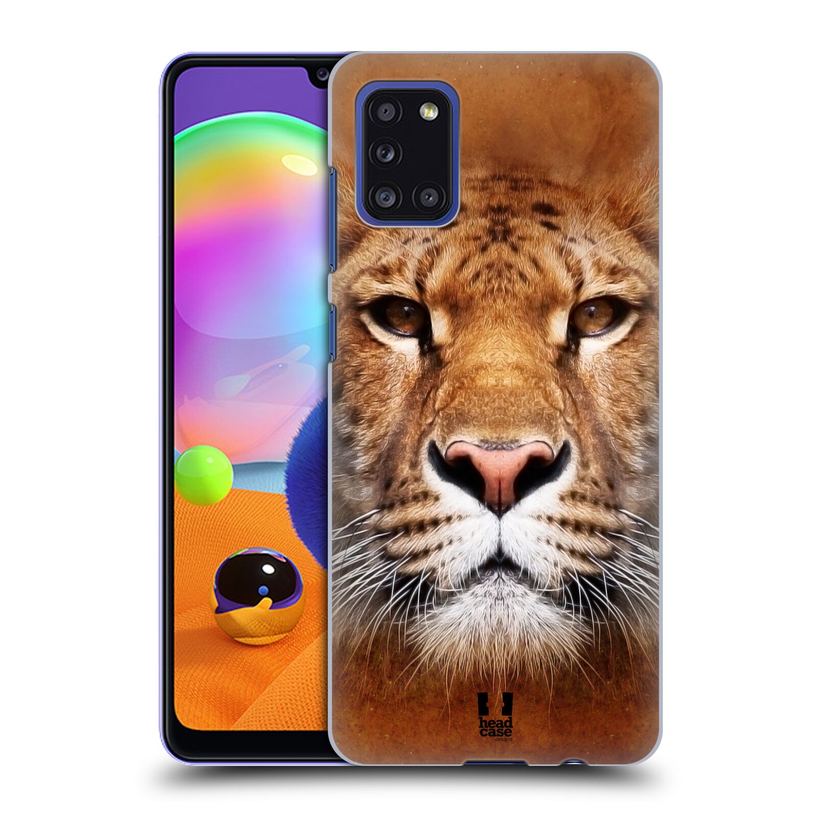 Zadní kryt na mobil Samsung Galaxy A31 vzor Zvířecí tváře Sibiřský tygr