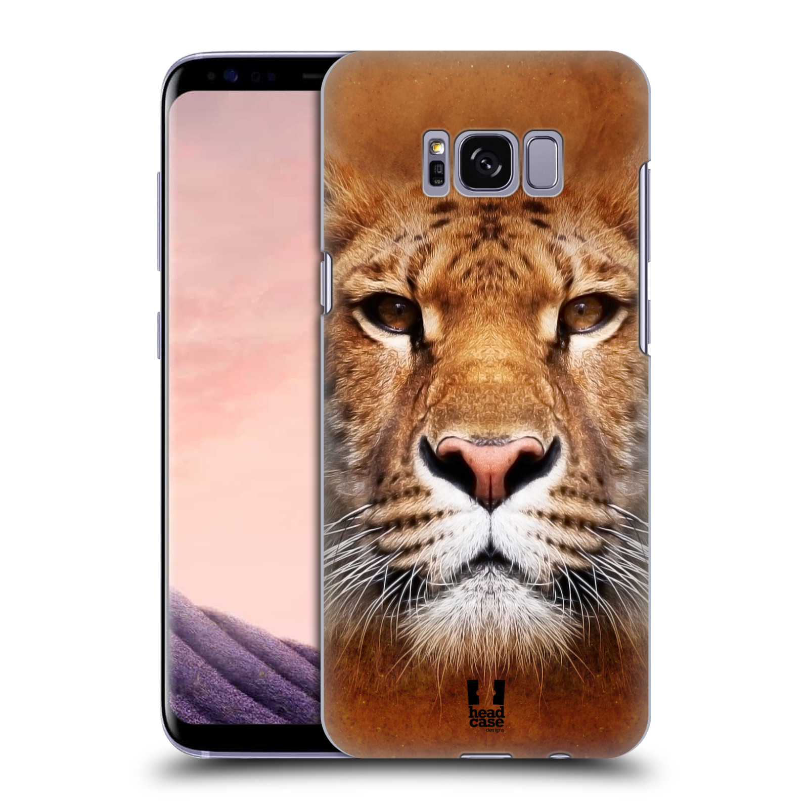 HEAD CASE plastový obal na mobil Samsung Galaxy S8 vzor Zvířecí tváře Sibiřský tygr