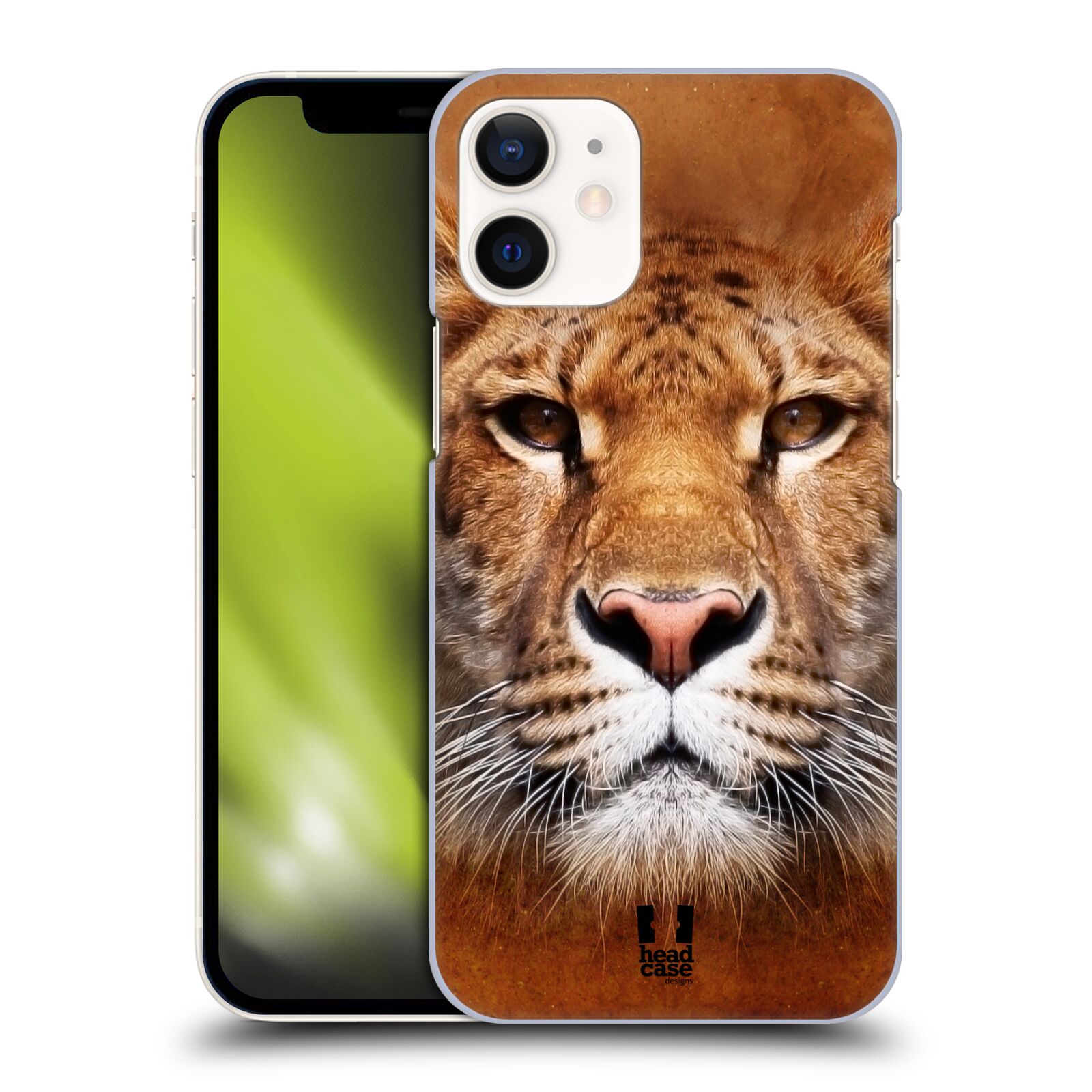Plastový obal na mobil Apple Iphone 12 MINI vzor Zvířecí tváře Sibiřský tygr
